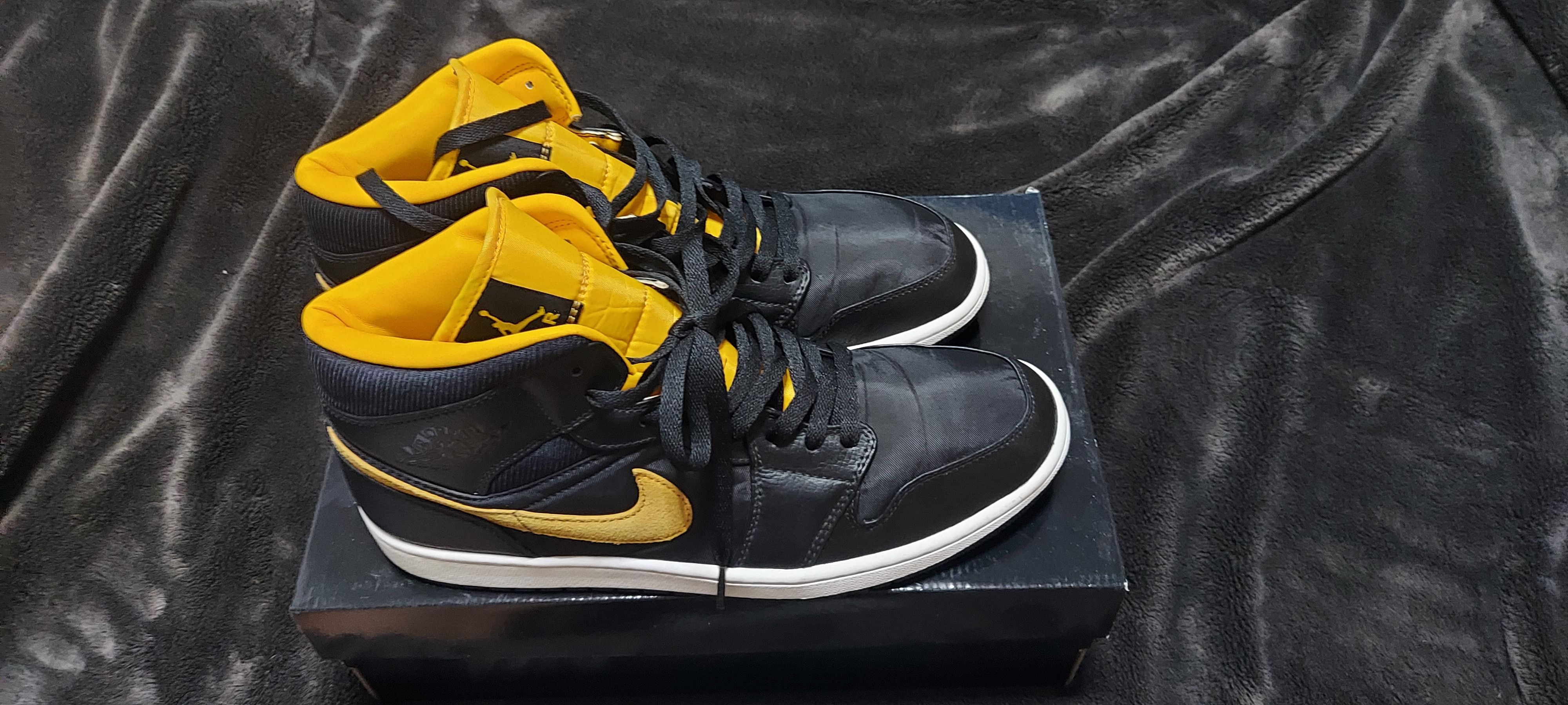 Other Air jordan 1 mid se black university gold Size US 11.5 / EU 44-45 - 3 Thumbnail