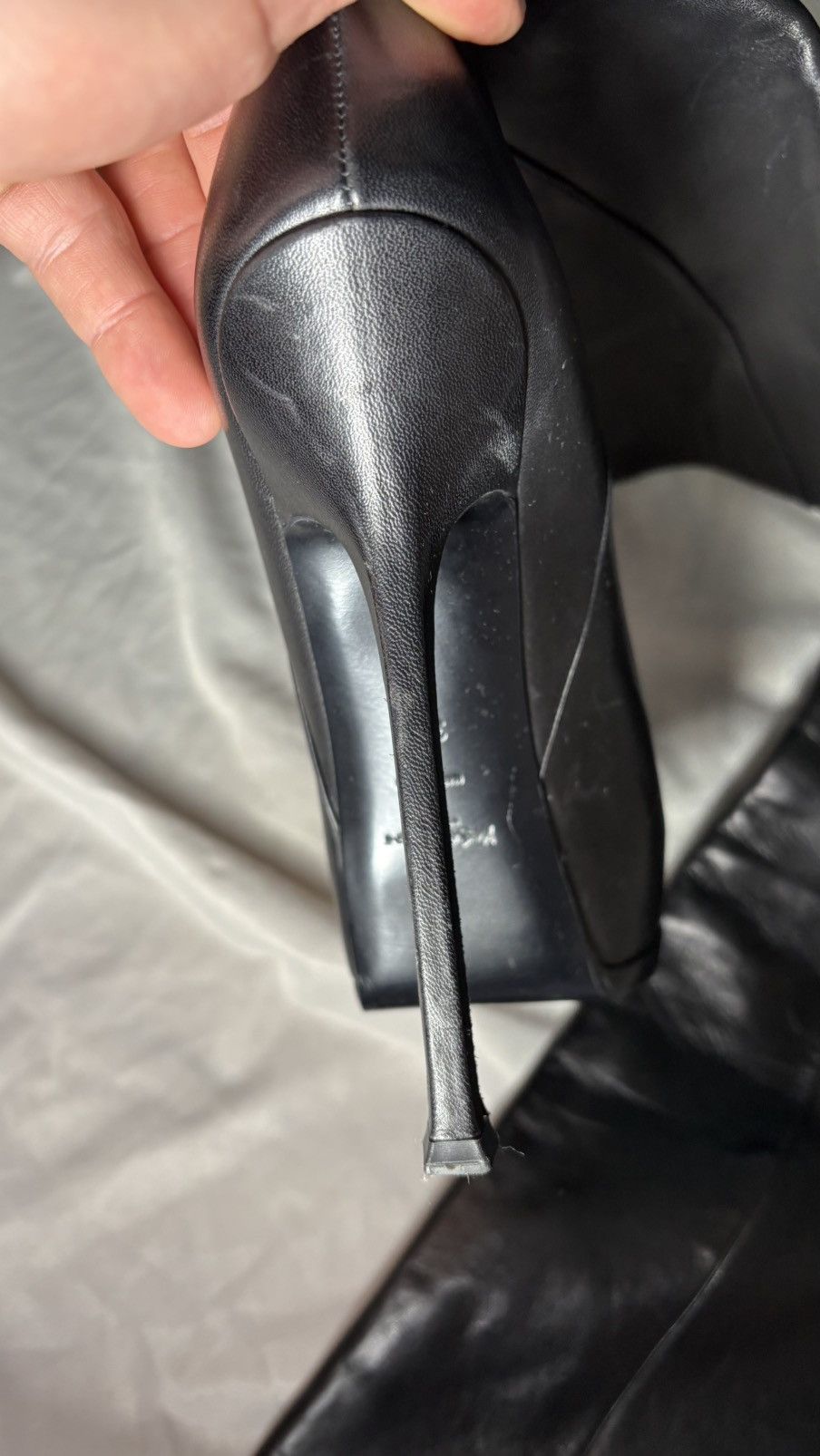 Saint Laurent Paris Saint laurent ysl vintage high boots heels dance luxury 39 Size US 8.5 / IT 38.5 - 6 Thumbnail