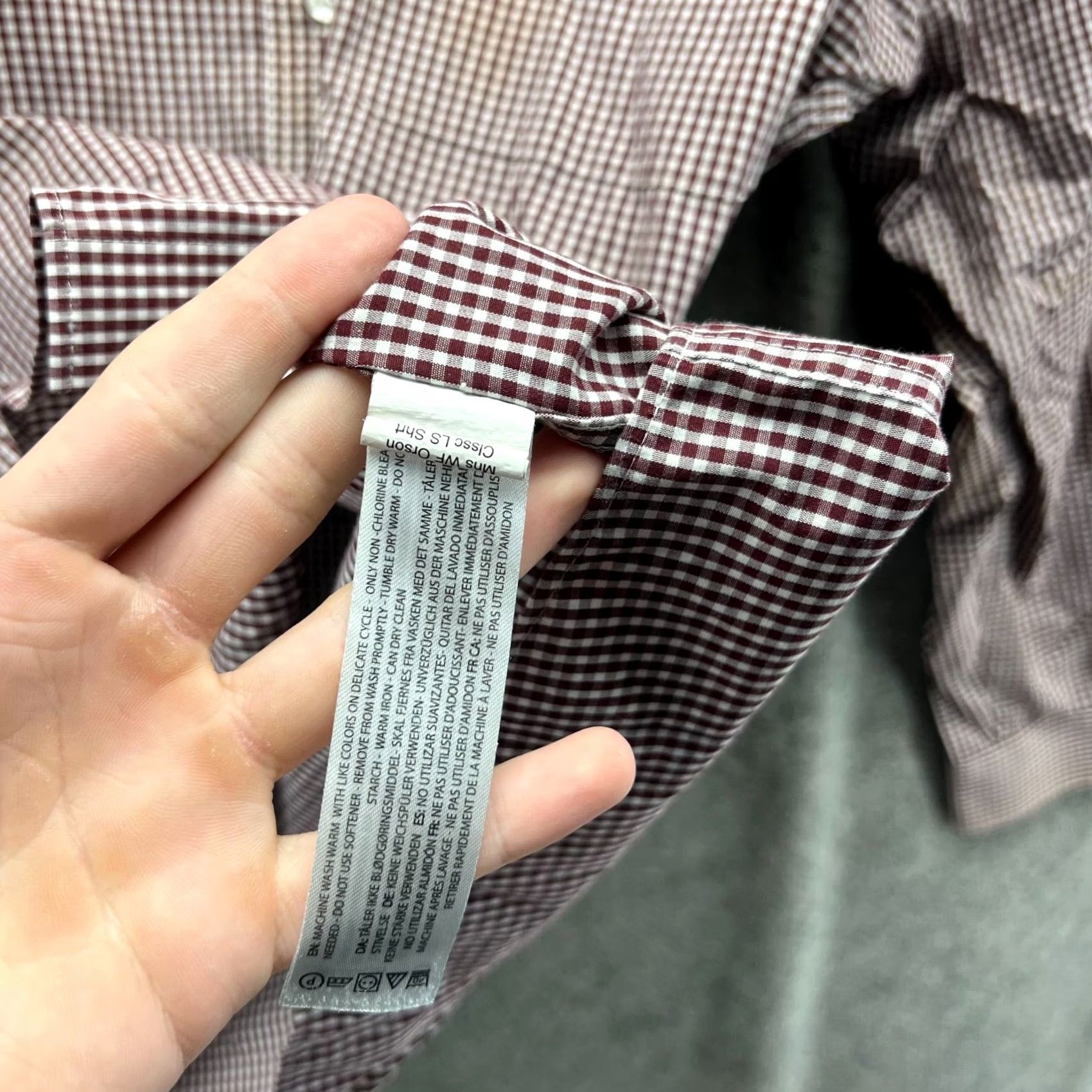Ariat VINTAGE Ariat Shirt Men Medium Check Red Casual Button Down Windowpane Wrinkle Free Size US M / EU 48-50 / 2 - 5 Thumbnail