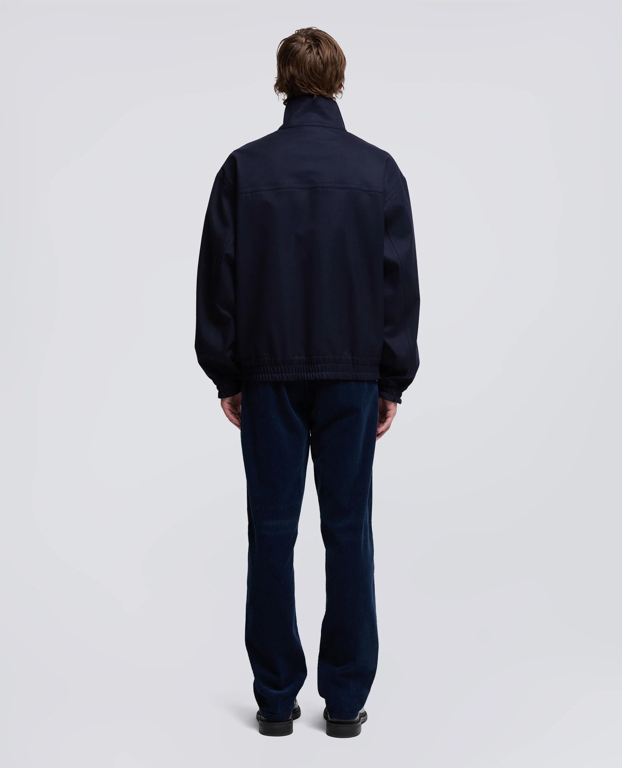Aspesi ASPESI Stanton navy blue wool twill casual jacket XL Size US XL / EU 56 / 4 - 3 Thumbnail