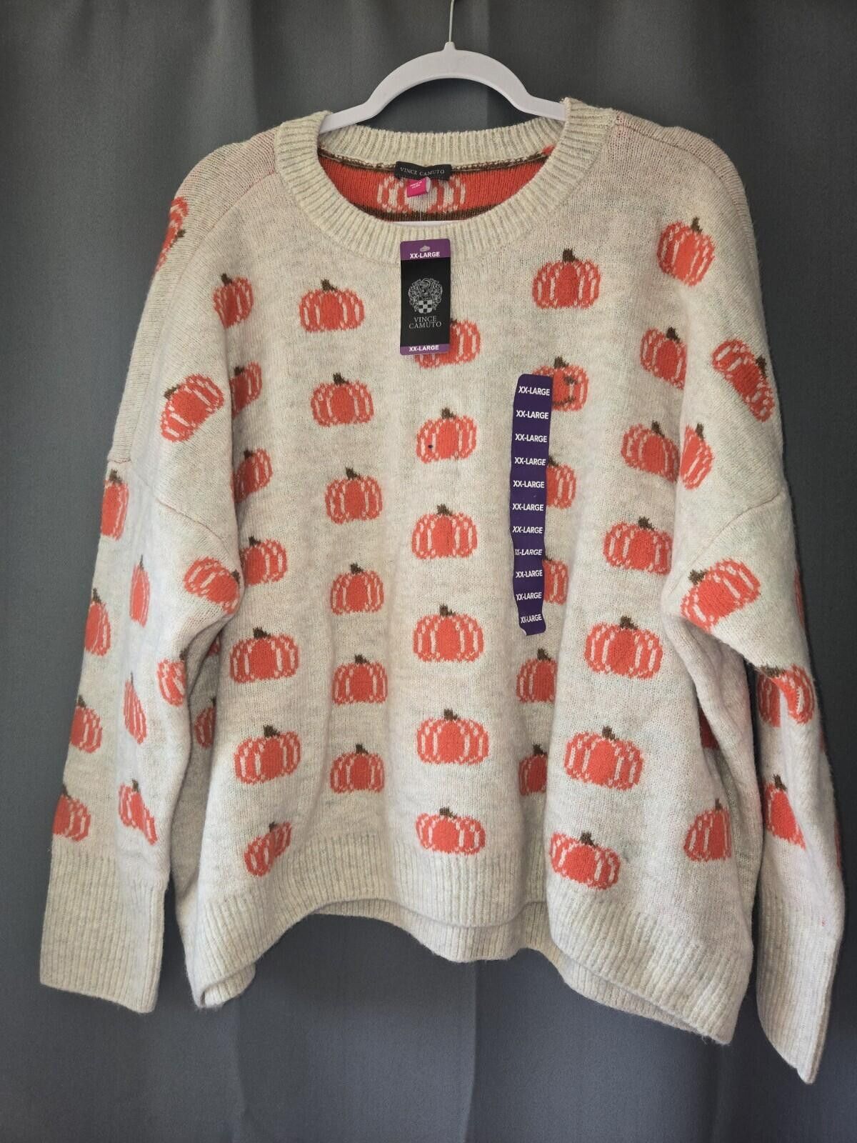 Vince Camuto Vince Camuto Women's Knitted Halloween Sweater XXL Size XXL / US 16-18 / IT 52-54 - 1 Thumbnail