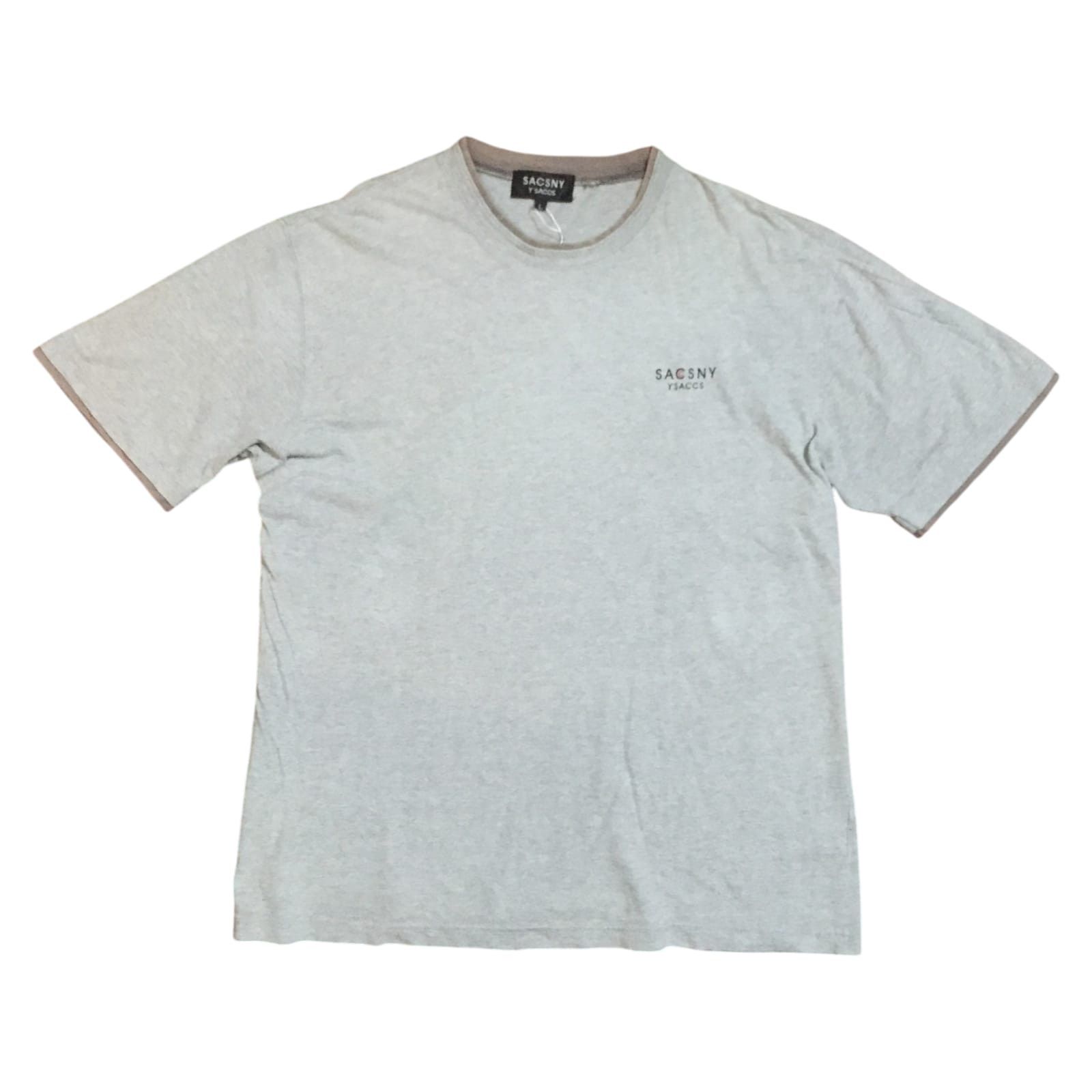 Yohji Yamamoto Yohji Yamamoto Y's Sacsny Ysaccs Tees Size US L / EU 52-54 / 3 - 1 Thumbnail
