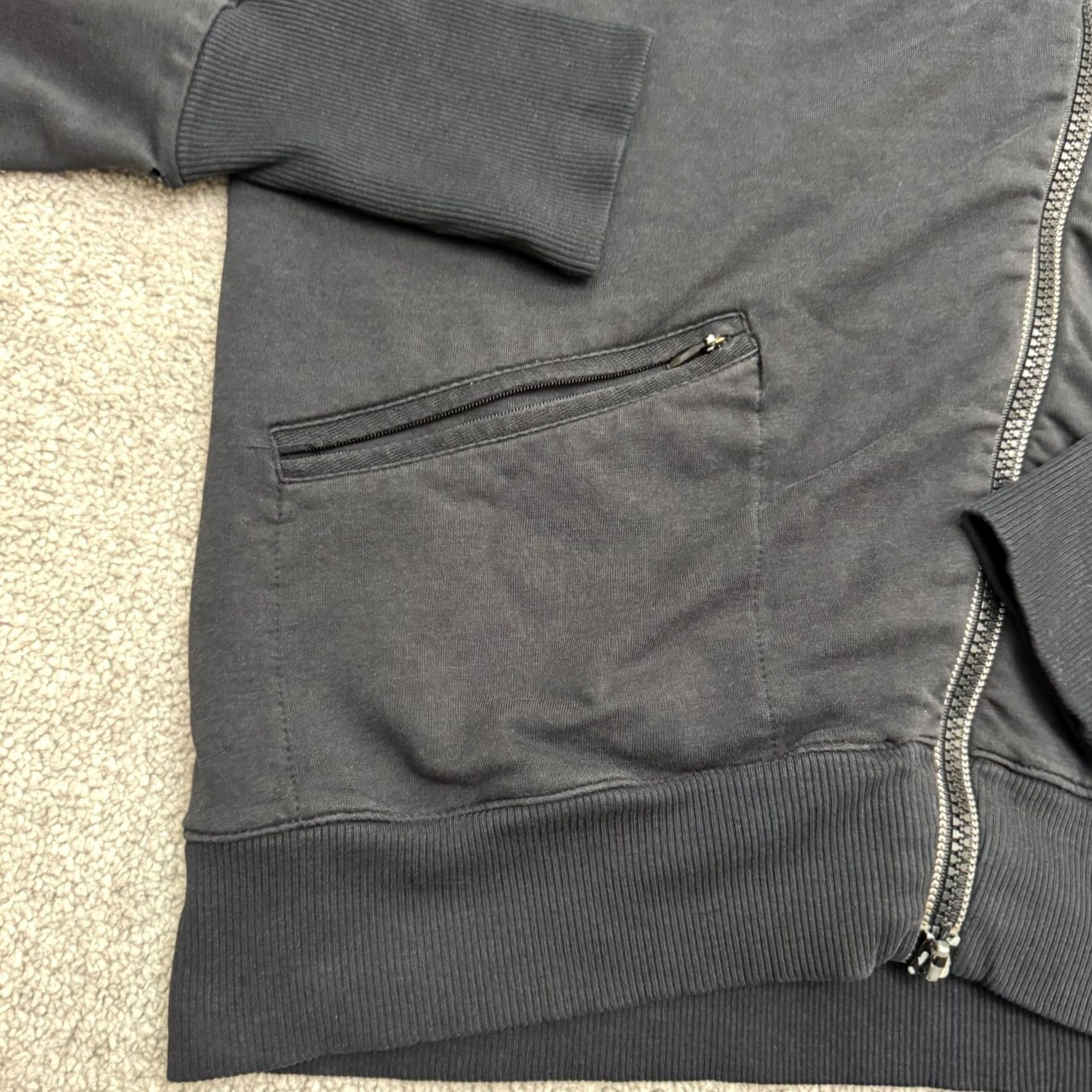 Athleta Athleta Jacket Womens Medium Black Full Zip Hooded Pockets Casual Outdoor All Seasons Regular Fit Size M / US 6-8 / IT 42-44 - 6 Thumbnail