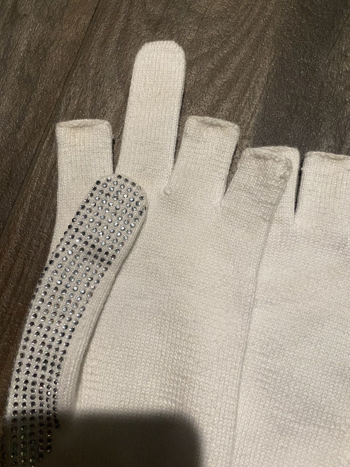 Doublet Doublet Finger Sign Studded Gloves Size ONE SIZE - 7 Thumbnail
