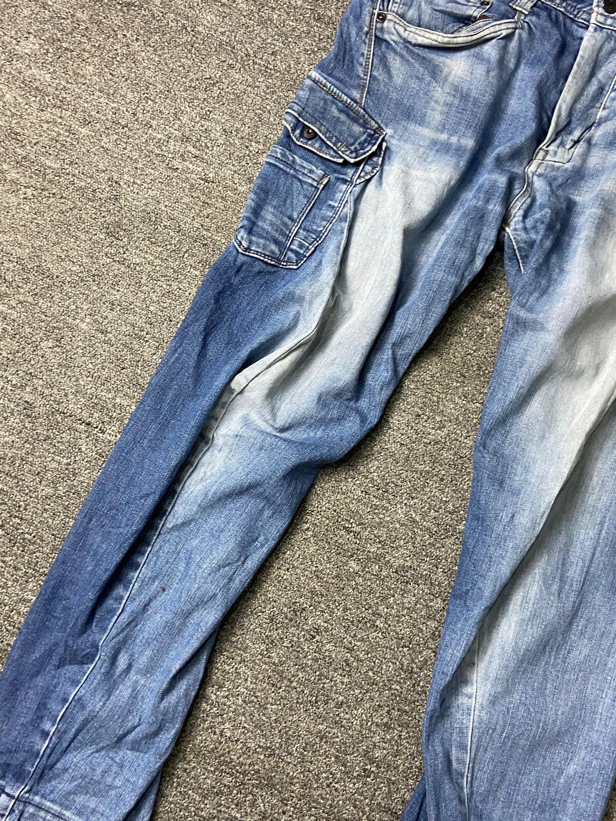 Japanese Brand × Vintage EVENRIVER Work Wear Cargo Denim Jeans (131) Size US 34 / EU 50 - 8 Thumbnail