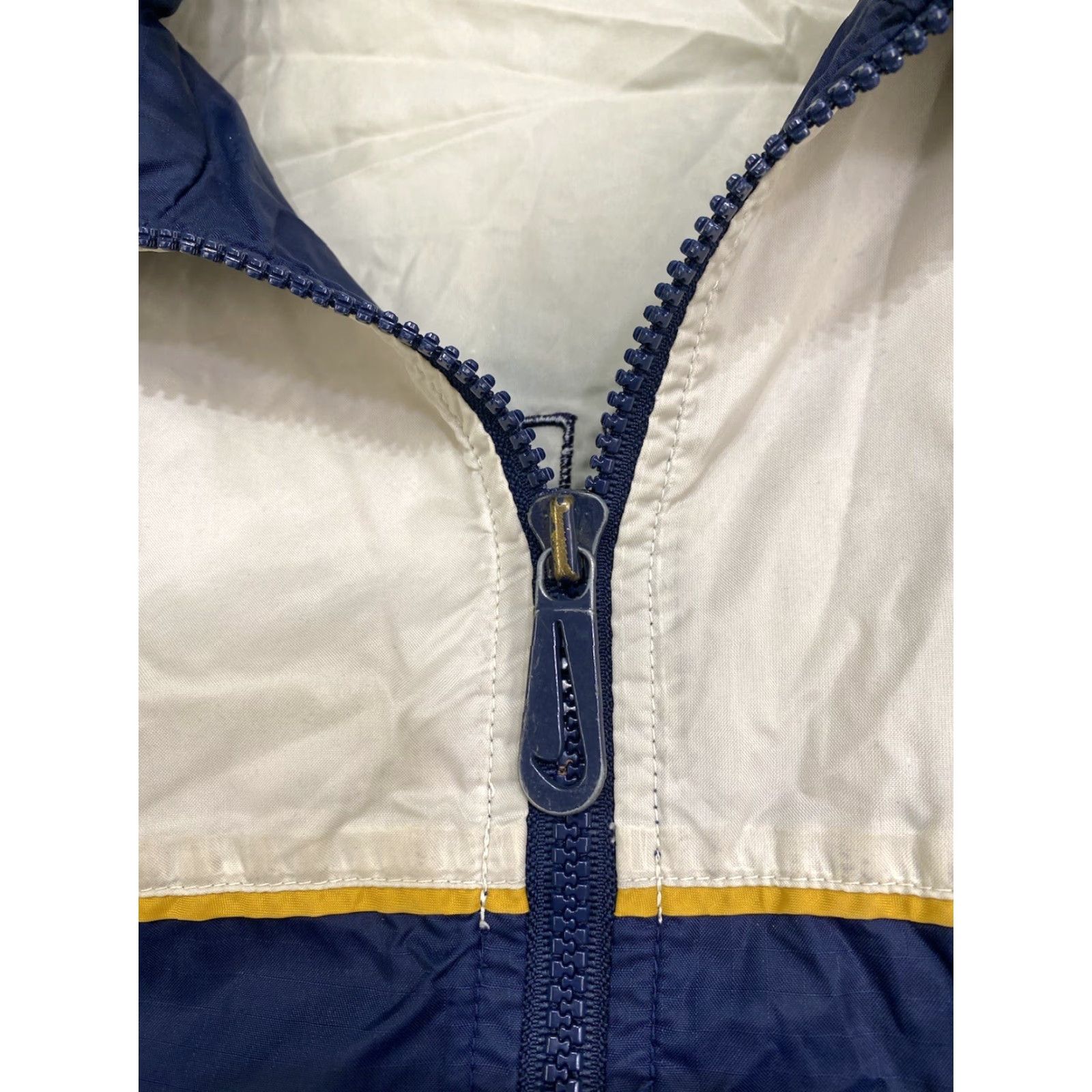 Nike Nike Windbreaker Mens XL Full Zip Nylon Vintage 90s Center Swoosh Wind Stopper Blue Jacket Size US XL / EU 56 / 4 - 7 Thumbnail
