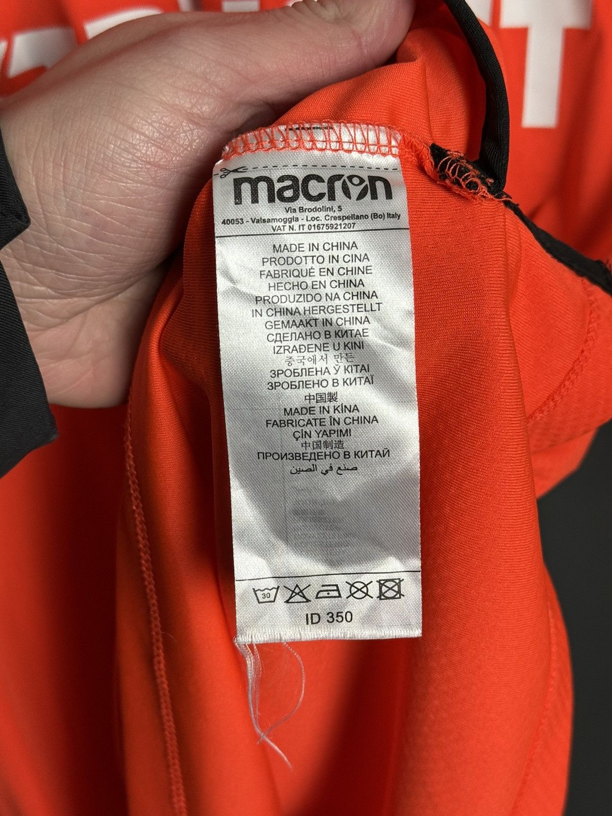 Macron Nottingham Forest 18/19 Goalkeeper Steele Football Jersey Size US M / EU 48-50 / 2 - 18 Thumbnail