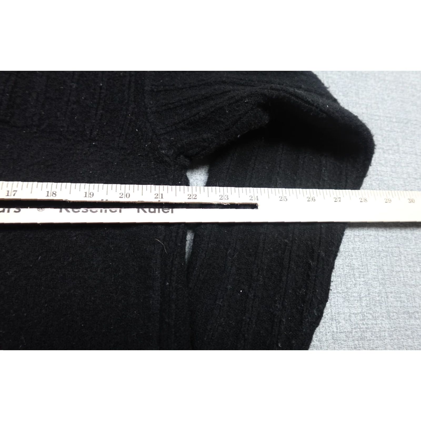 Lululemon VINTAGE Lululemon Sweater Womens 8 Black Wool Mock Neck Pullover Knit Wool Blend Dolman Sleeve Long Sleeve Mens Womens Girls Boys Size M / US 6-8 / IT 42-44 - 5 Thumbnail