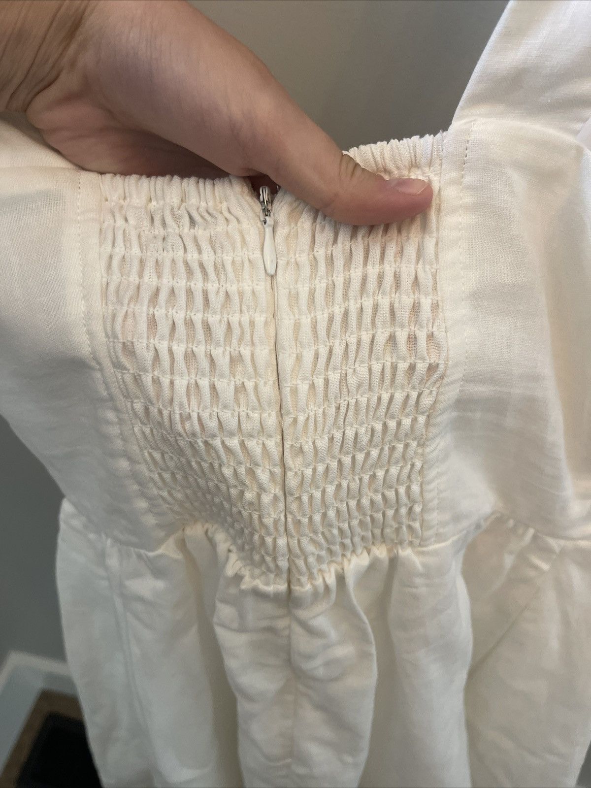 MILLY Milly white mini dress Size S / US 4 / IT 40 - 5 Thumbnail