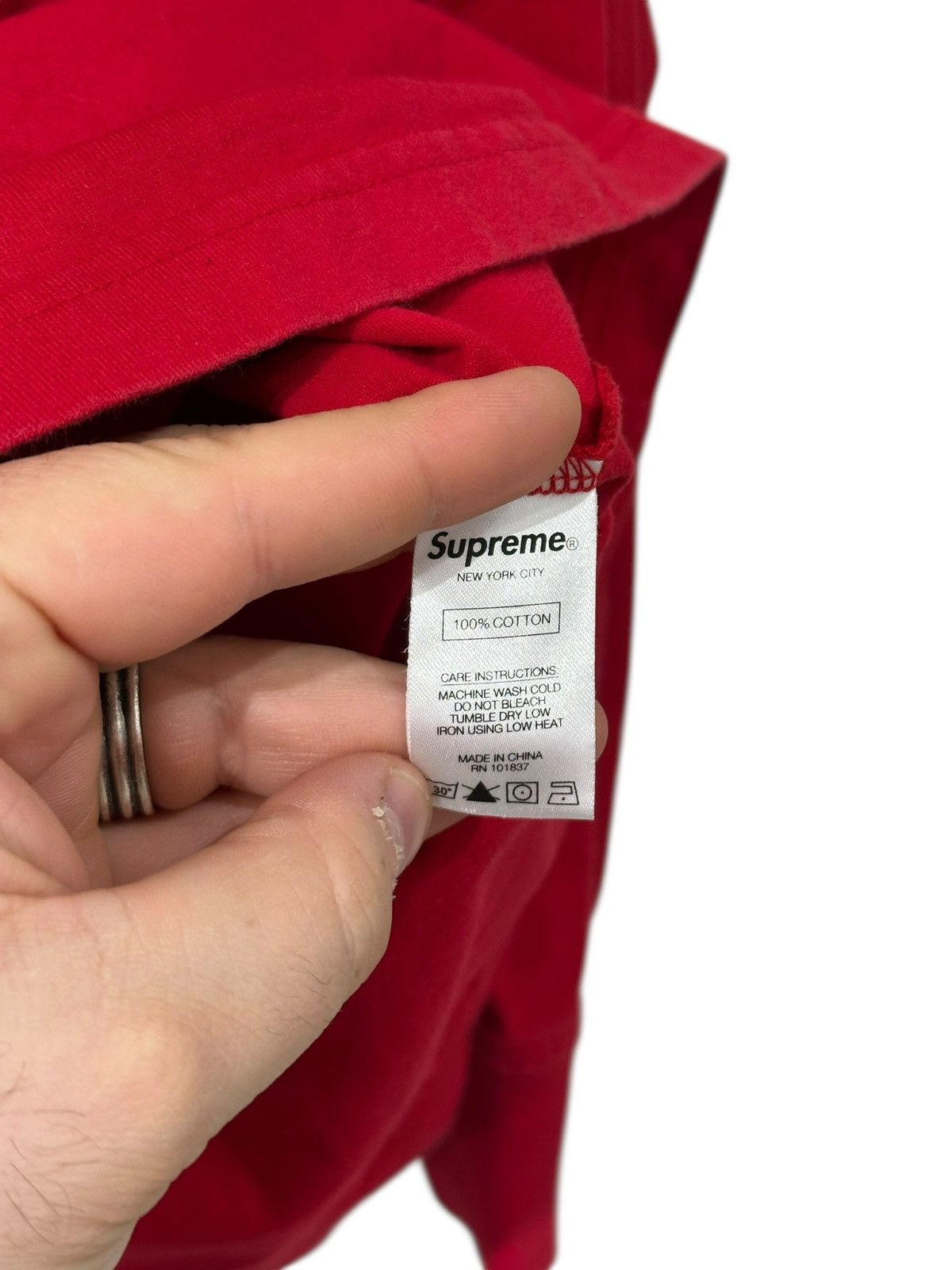 Supreme Surpreme F/W2019 Marratech L/S Size L Red Size US L / EU 52-54 / 3 - 3 Thumbnail