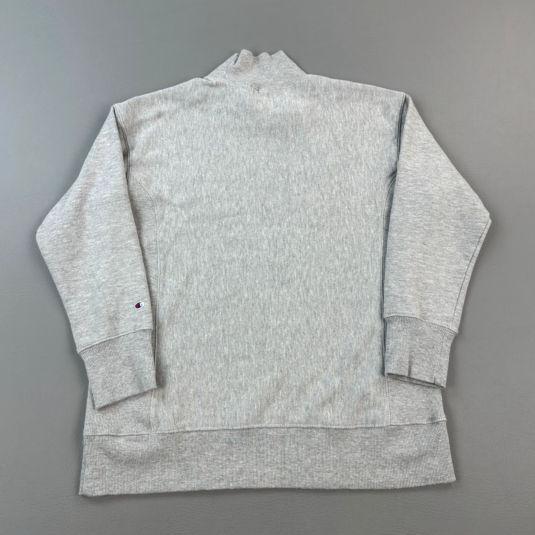 Champion Champion Reverse Weave Sweatshirt Mens Small Gray Mock Neck Pullover Size US S / EU 44-46 / 1 - 7 Thumbnail