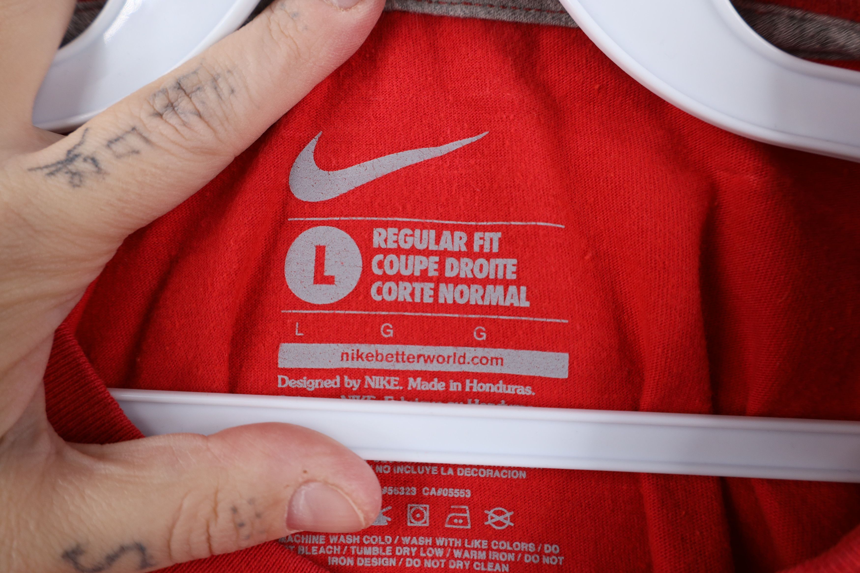 Nike Nike Ohio State University Football Jersey T-Shirt Red #4 Size US L / EU 52-54 / 3 - 9 Thumbnail