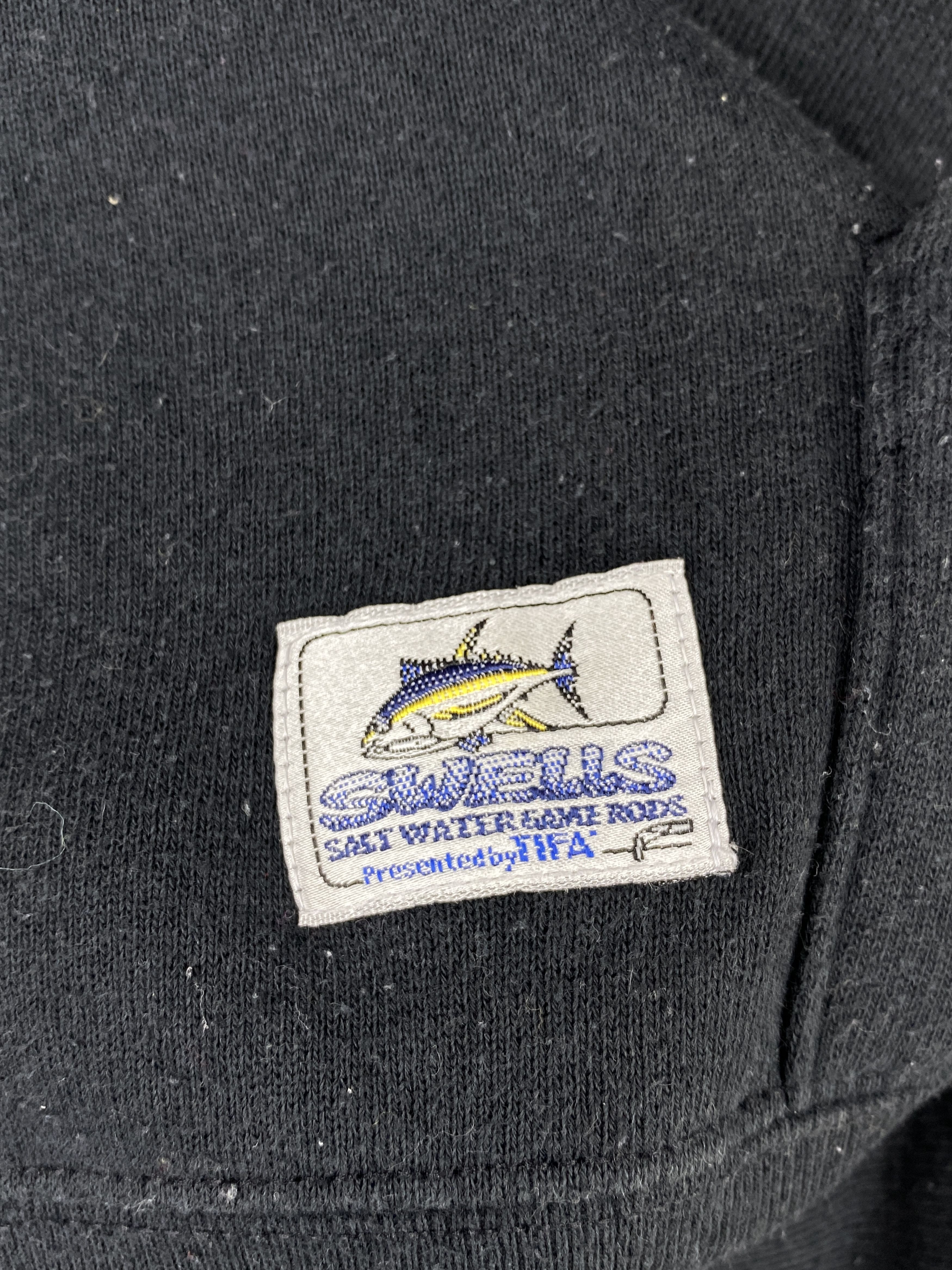 Fruit Of The Loom Vintage 90s Fruit Of The Loom Swells Hoodie SH0506 Size US L / EU 52-54 / 3 - 8 Thumbnail