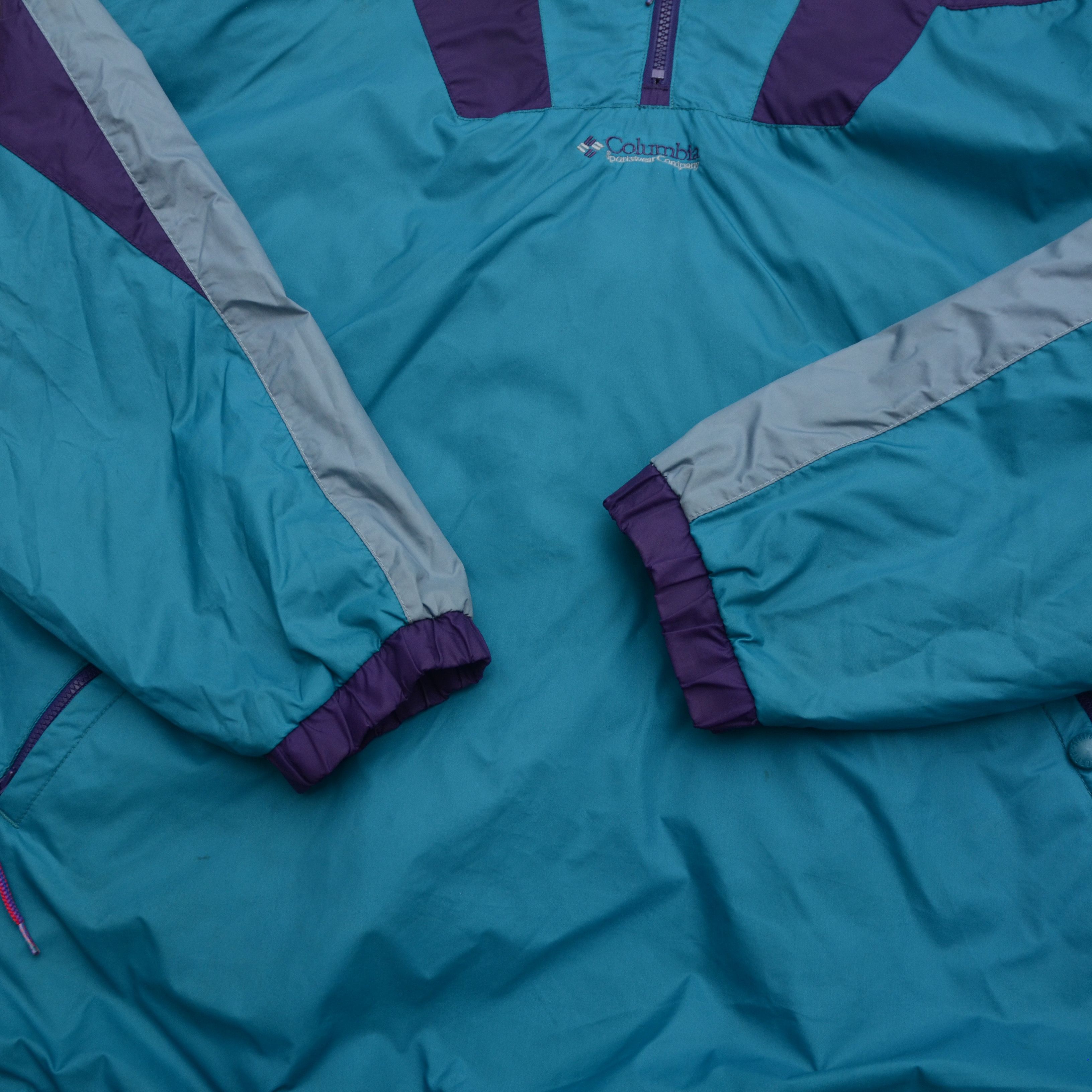 Columbia Vintage Columbia Jacket Poncho Hood Lined Y2K Gorpcore Size US XL / EU 56 / 4 - 6 Thumbnail