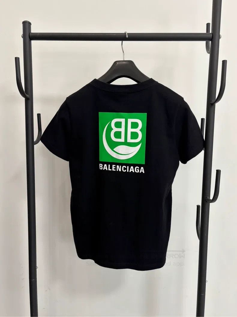 Balenciaga Balenciaga Eco Icons Letter Logo Print Short Sleeve Size M / US 6-8 / IT 42-44 - 2 Thumbnail