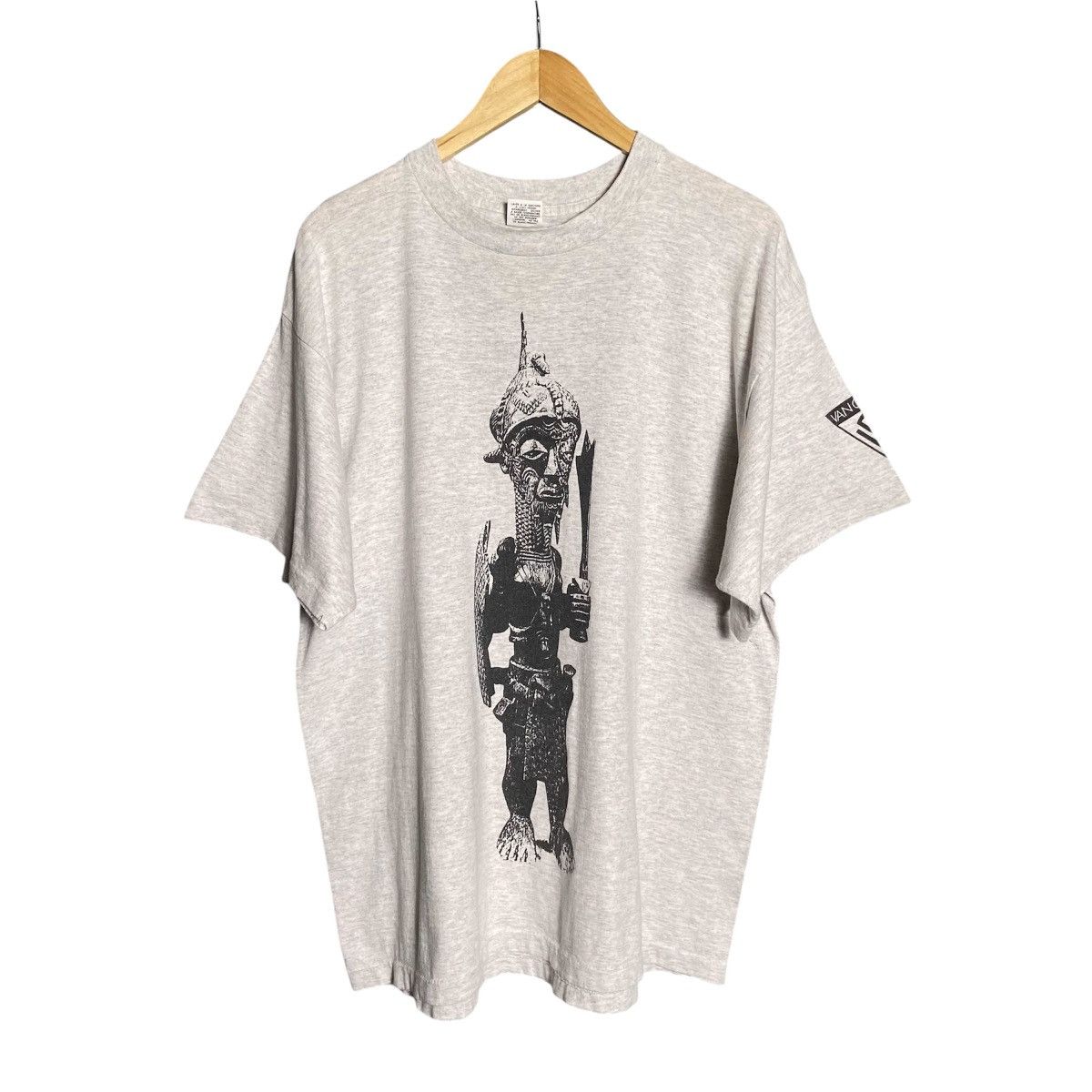 Vintage Rare Vintage 80s LuLua Tribe Ancient Art T-Shirt / VanGrack Size US XL / EU 56 / 4 - 1 Thumbnail