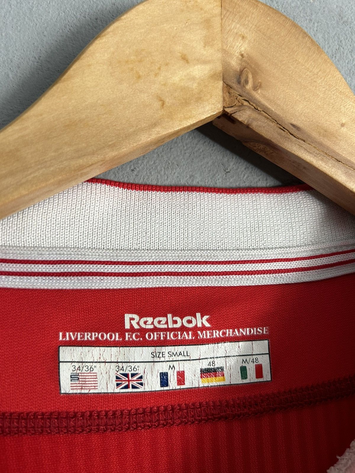 Reebok Reebok Liverpool home jersey 2002-04 Size US S / EU 44-46 / 1 - 5 Thumbnail