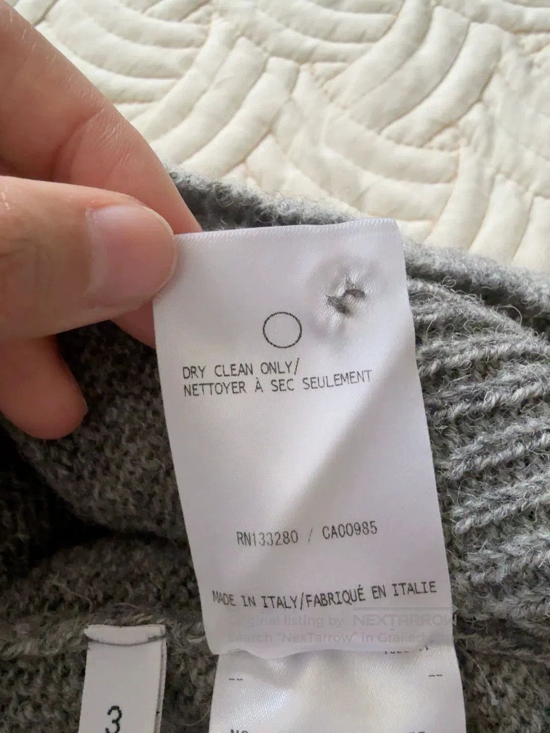 Thom Browne Thom Browne Wool Sweater Size 3. Size US L / EU 52-54 / 3 - 4 Thumbnail
