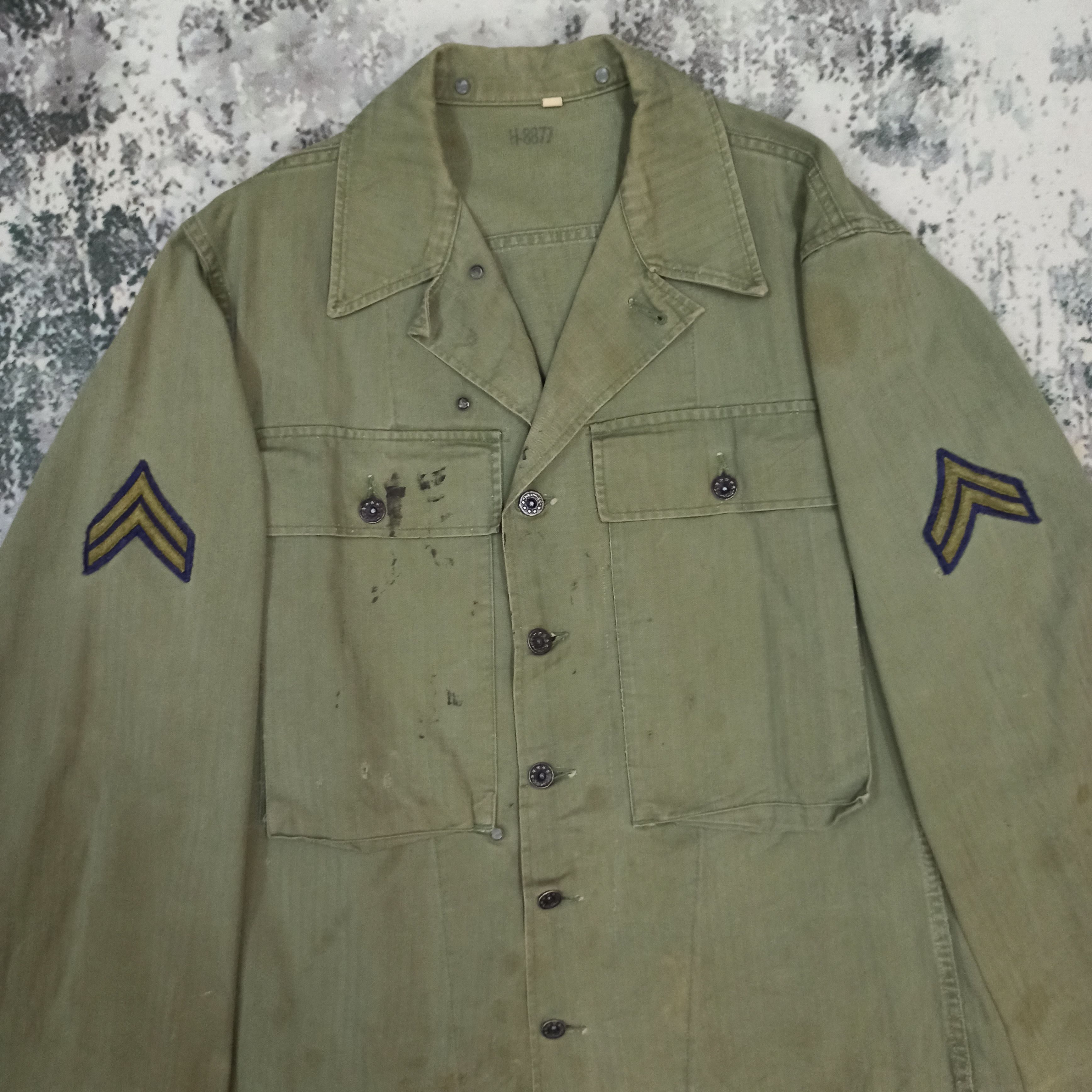Vintage Vintage US army military jacket Size US M / EU 48-50 / 2 - 2 Thumbnail
