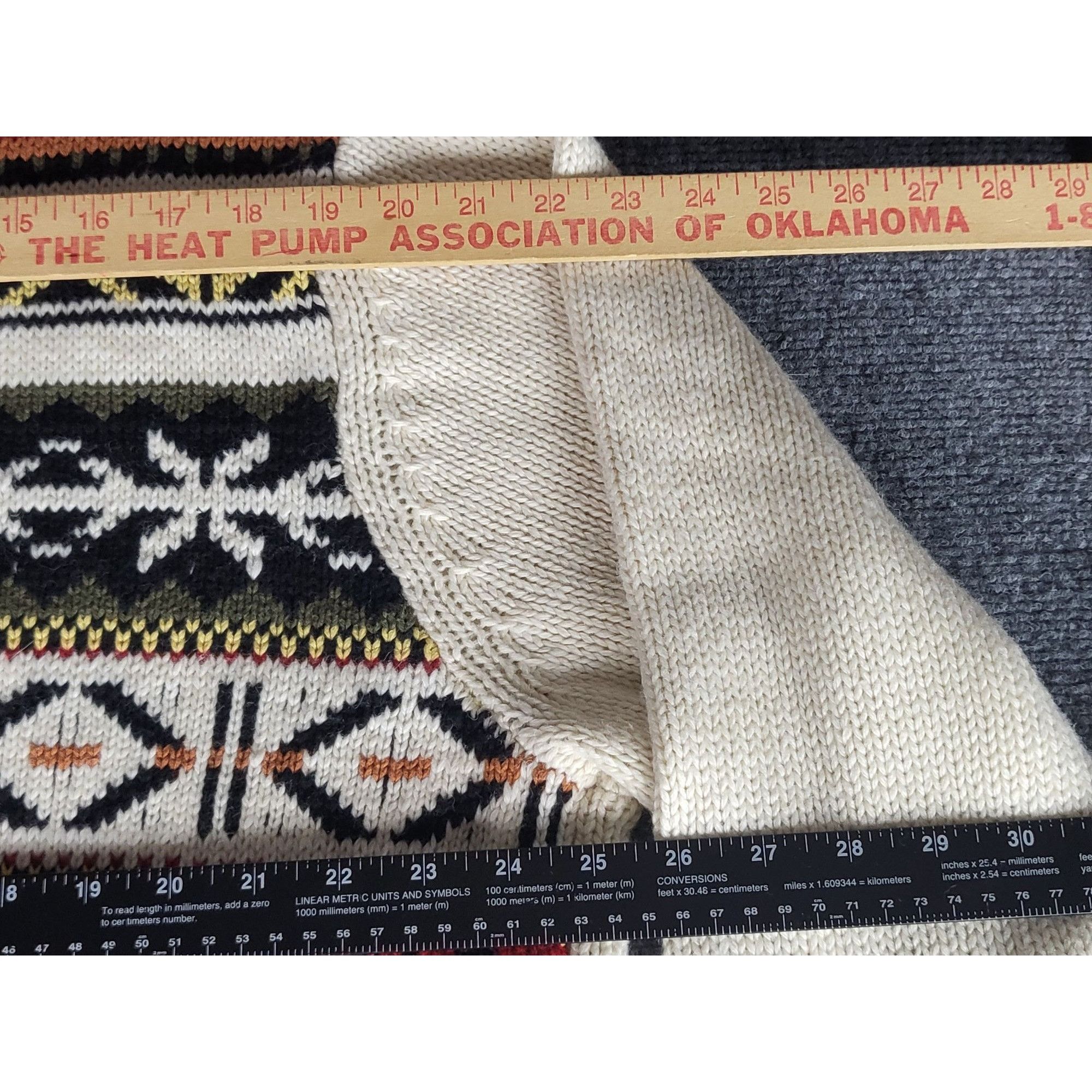 Izod Izod Fair Isle Nordic Sweater Men Sz XXL Mock Neck 1/4 Zip M Size US XXL / EU 58 / 5 - 3 Thumbnail