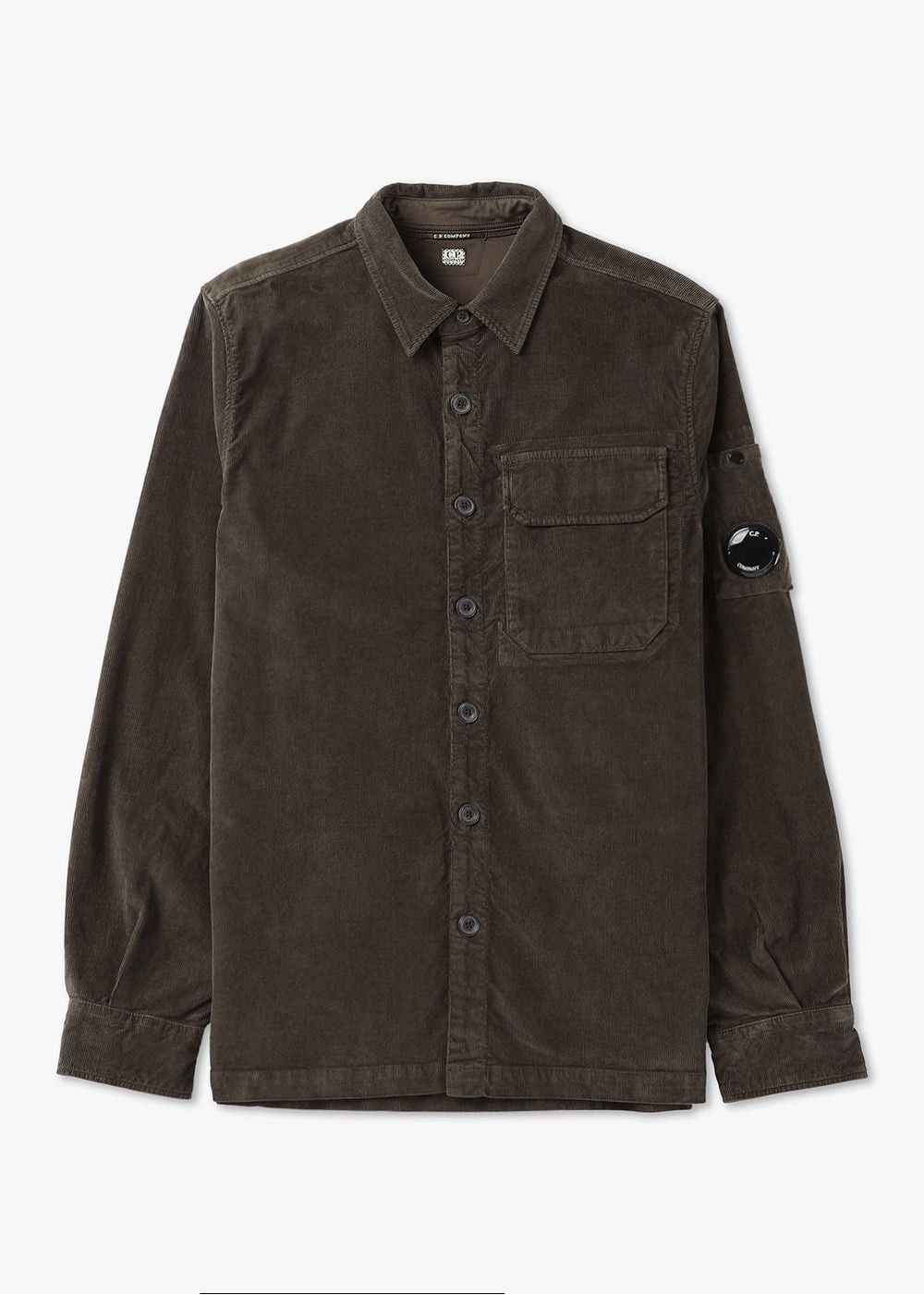 o1y1224 Solid Color Shirt in Lead