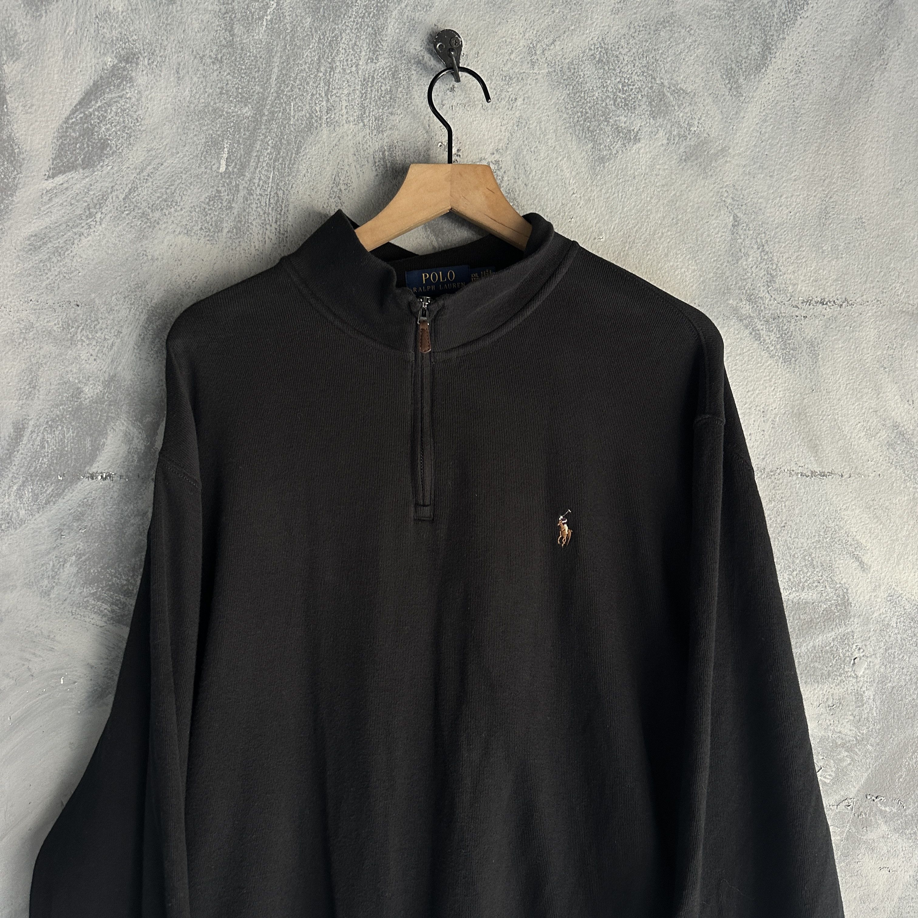 Polo Ralph Lauren Polo Ralph Lauren Quarter 1/4 Zip Sweater Mens Estate Rib Size US XXL / EU 58 / 5 - 2 Thumbnail