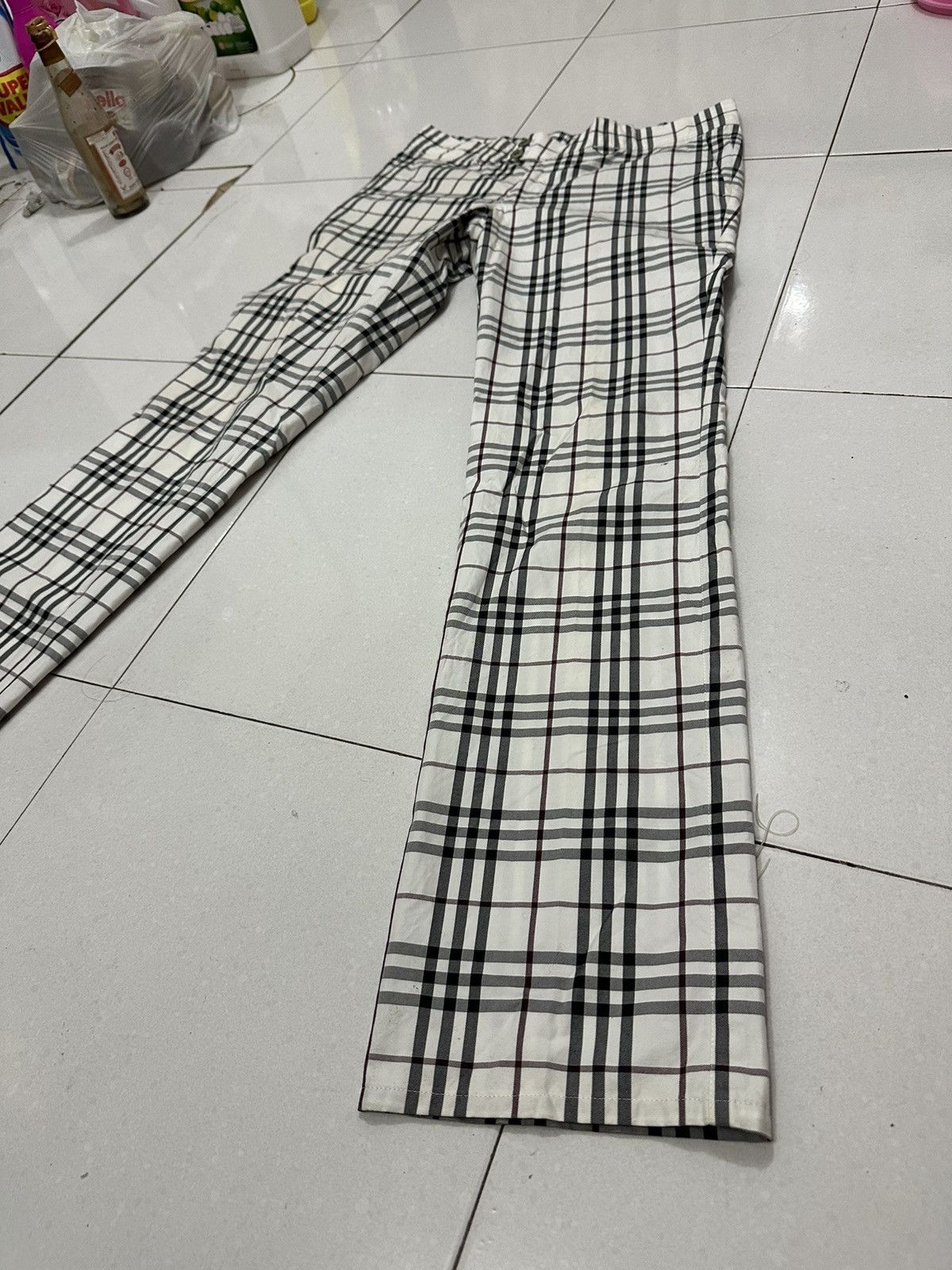 Burberry × Vintage Burberry Nova Check Pants Size 33 Size US 33 - 6 Thumbnail