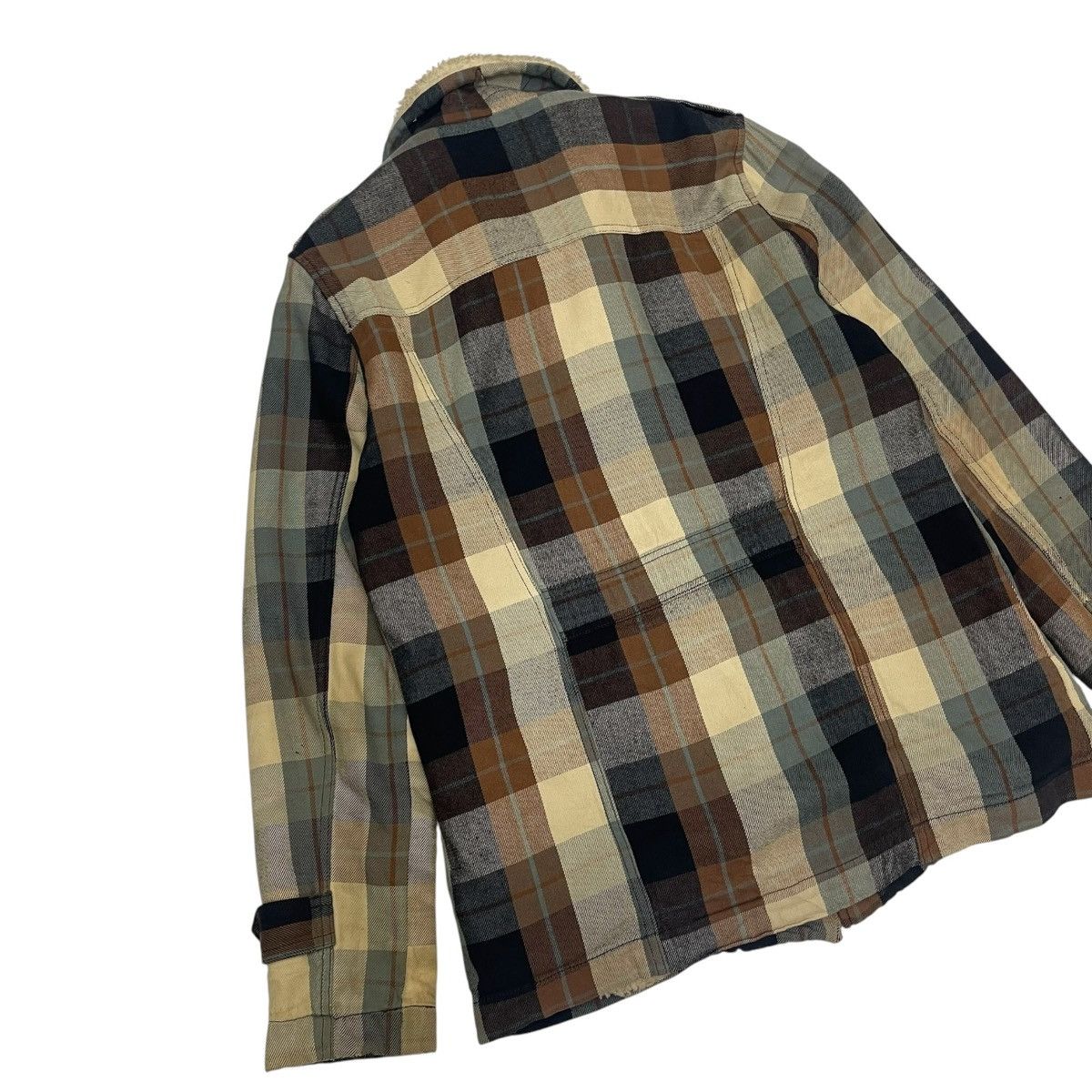 Wrangler Vintage Wrangler Plaids Shearling Button Jacket Size US L / EU 52-54 / 3 - 14 Thumbnail