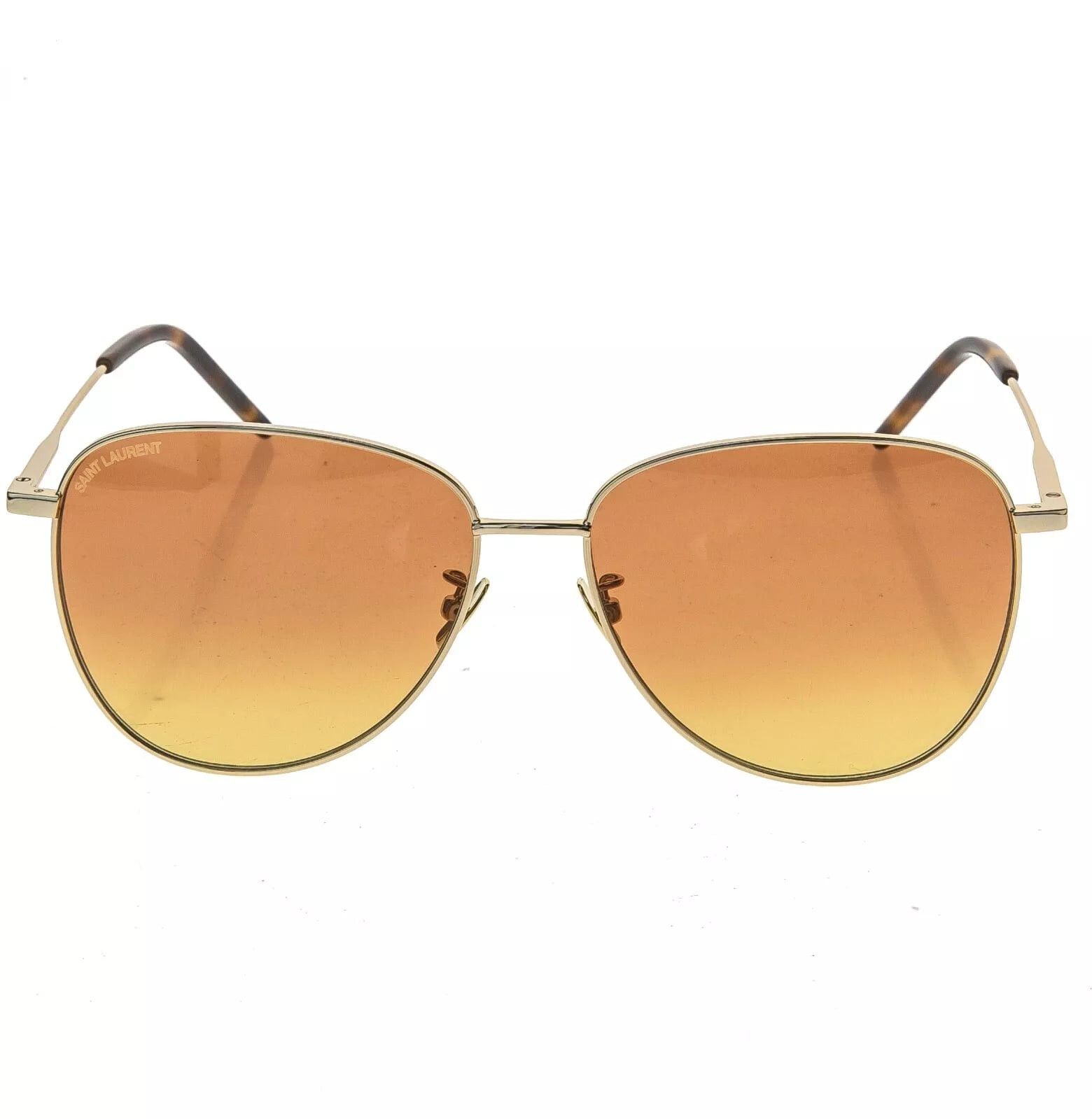 Yves Saint Laurent SAINT LAURENT SL 328 Gold Aviator Metal Sunglasses SL328 008 Size ONE SIZE - 10 Thumbnail