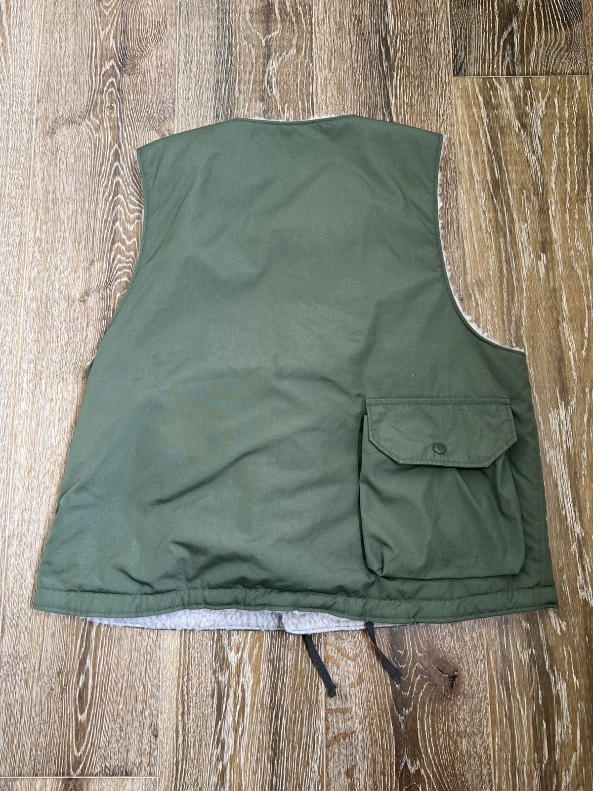 Engineered Garments Engineered Garments Cover Vest PC Poplin Olive Size US L / EU 52-54 / 3 - 2 Thumbnail