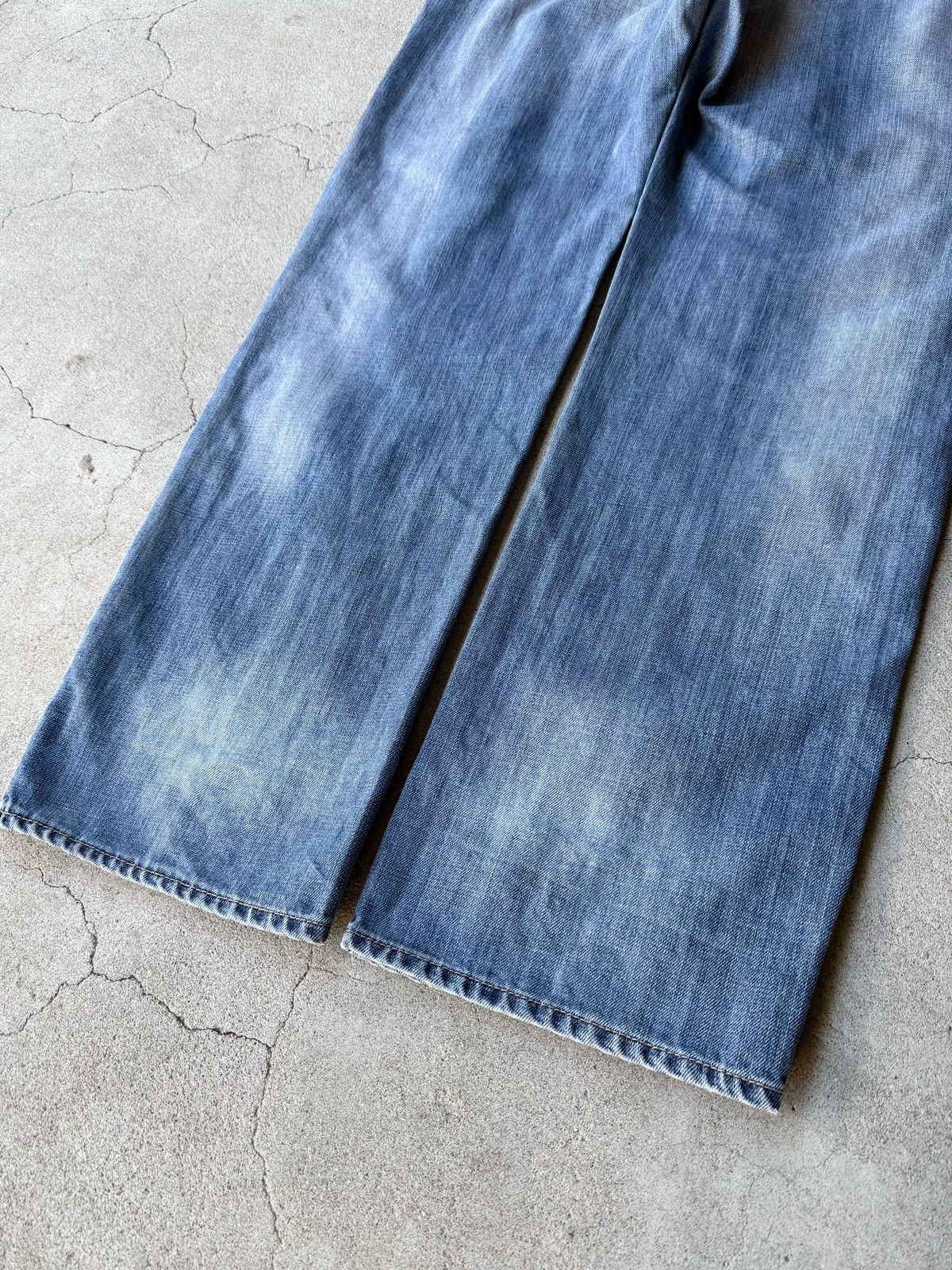 Dolce & Gabbana DOLCE&GABBANA Archive Wide Straight Jeans Size US 38 / EU 54 - 6 Thumbnail