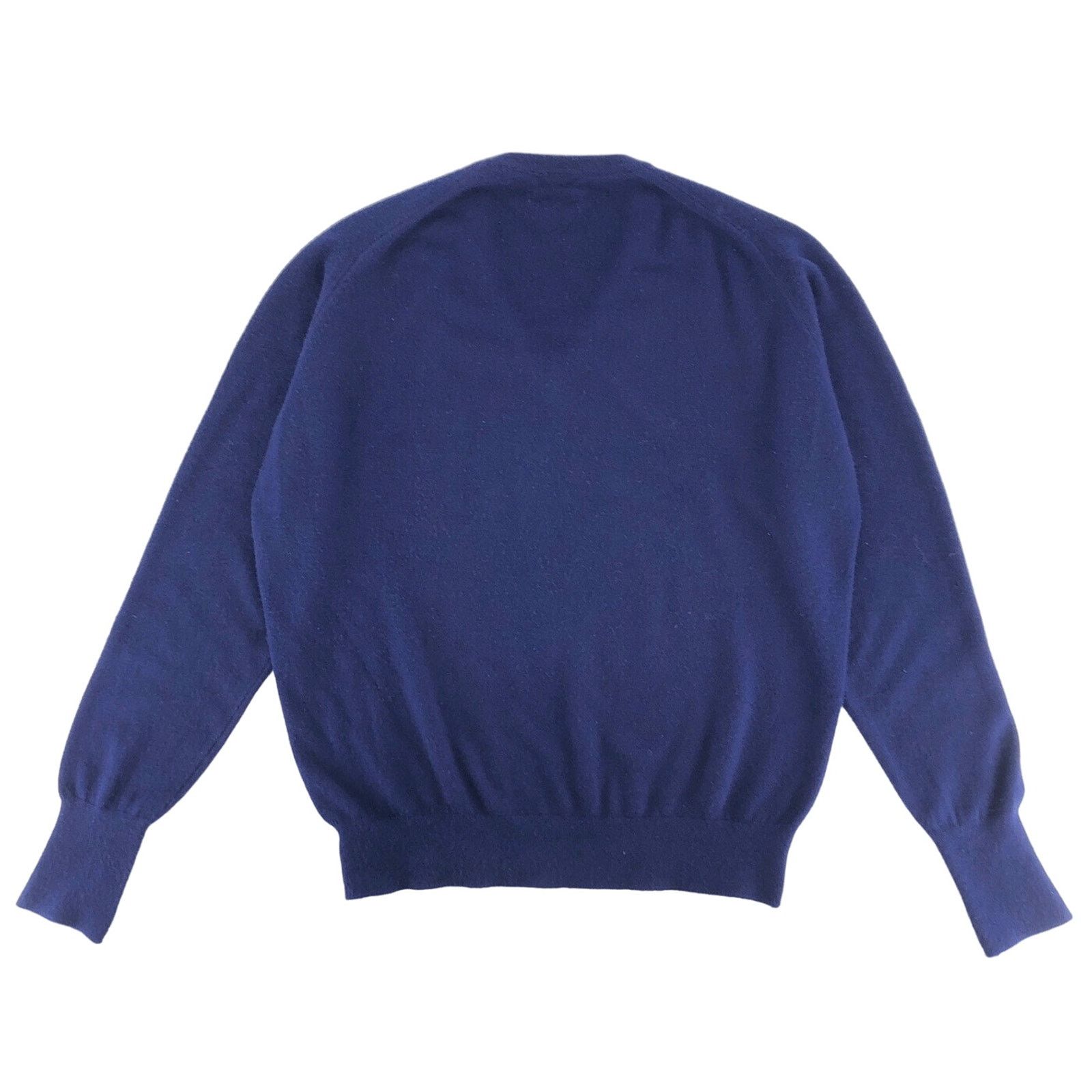 Vintage 80s Flying Scotsman mallard V neck sweater 1980s vintage Size US XL / EU 56 / 4 - 2 Thumbnail