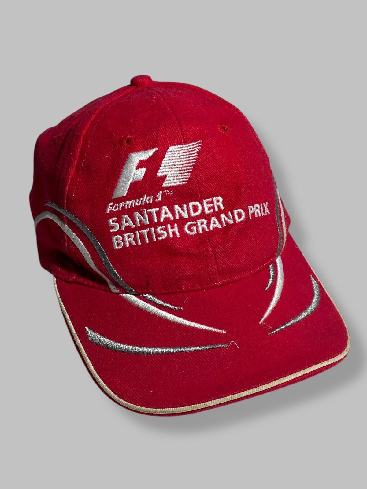 Vintage Vintage 00s F1 Santander Grand Prix Cap Hat Streetwear Style Size ONE SIZE - 1 Thumbnail