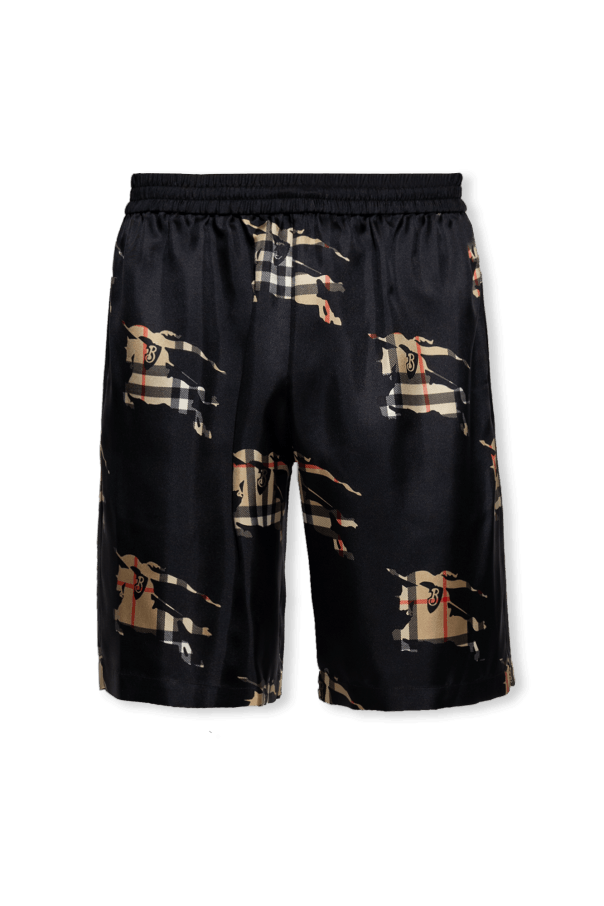 Burberry o1w1db10824 Silk Shorts in Black Size US 30 / EU 46 - 1 Thumbnail