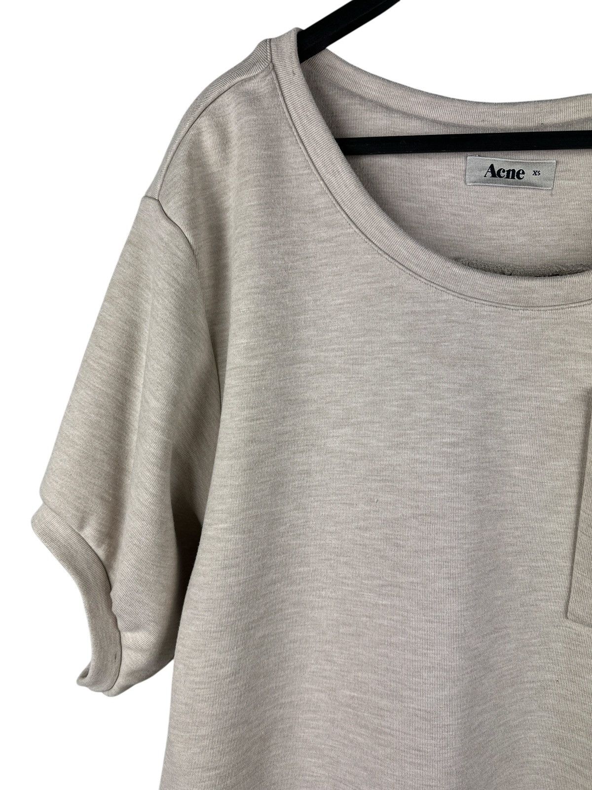 Acne Studios Acne Studios Estelle Paw 10 Oversize Sweatshirt Short Sleeve Size XS / US 0-2 / IT 36-38 - 2 Thumbnail