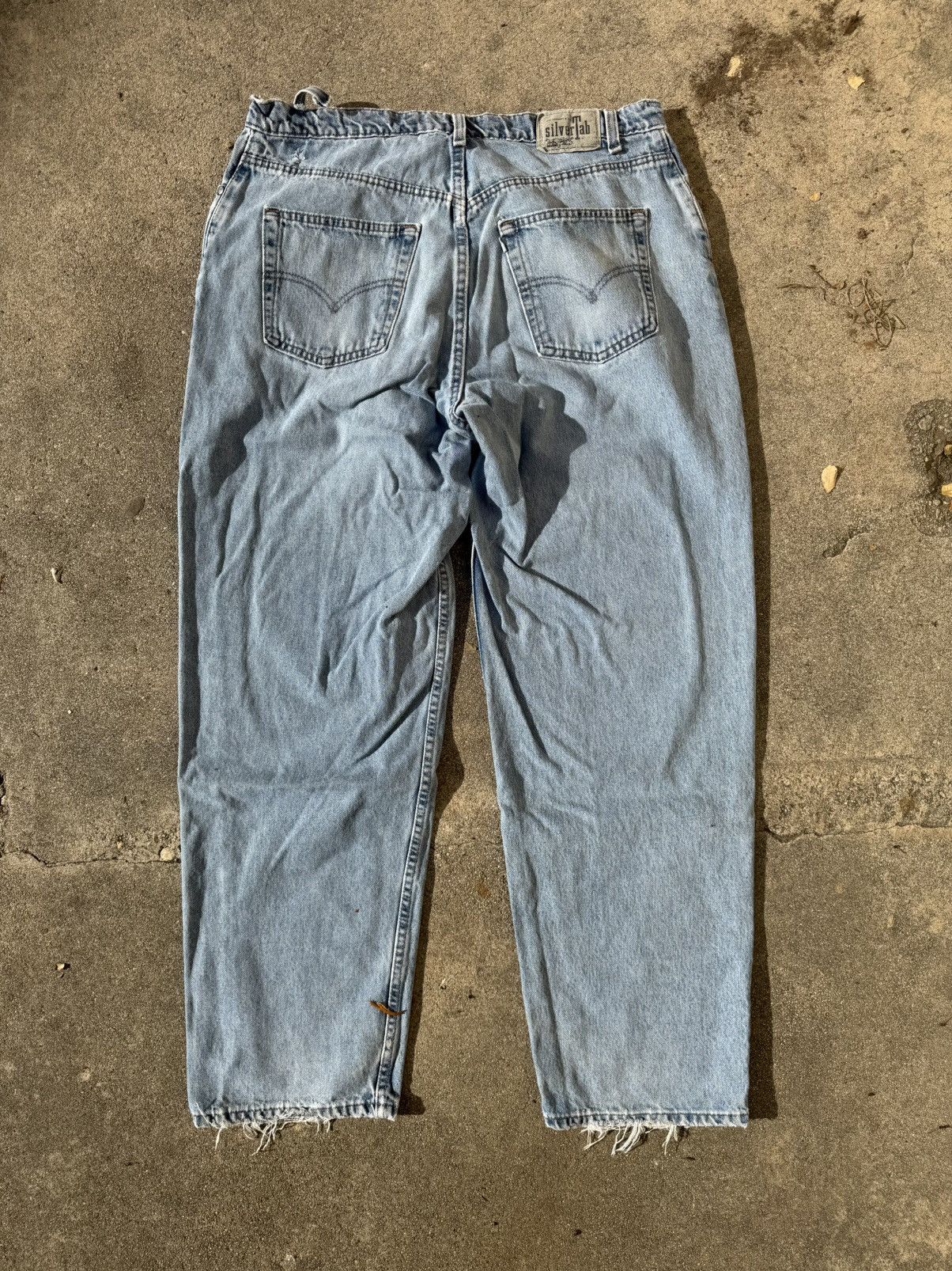 Levi's Made in USA Levi’s 90’s Light Washed Silvertab Size US 36 / EU 52 - 2 Thumbnail