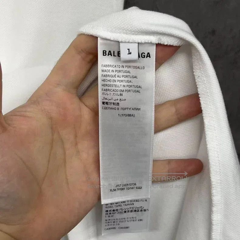 Balenciaga Balenciaga Embroidered Logo Short Sleeve Polo. Size US S / EU 44-46 / 1 - 4 Thumbnail