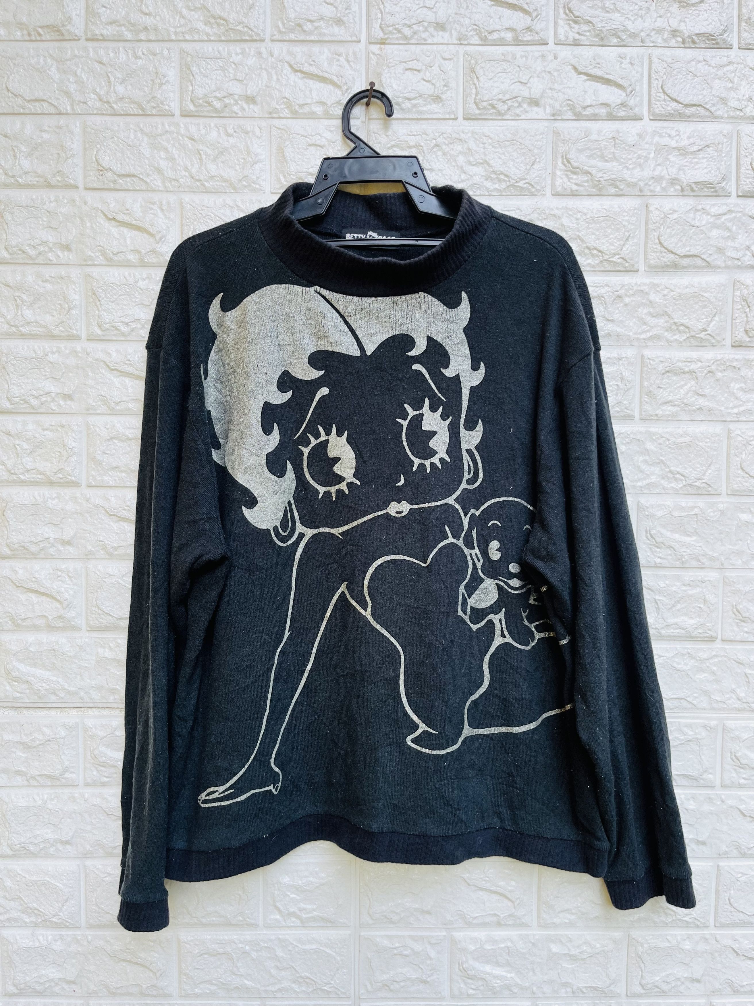 Japanese Brand × Vintage Vintage Betty Boop Hip Hop Designer Fashion Style Size L / US 10 / IT 46 - 1 Thumbnail