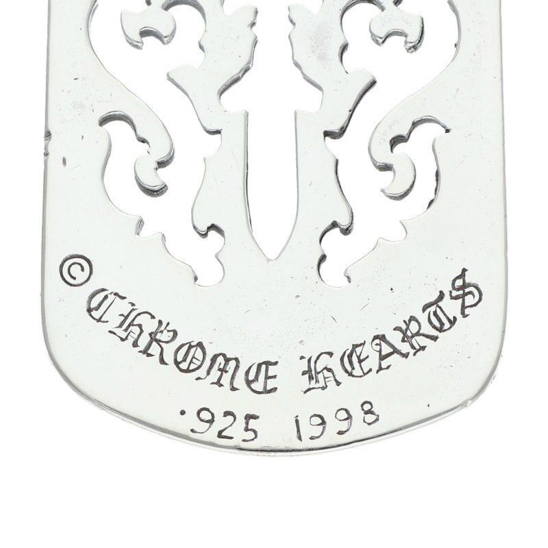 Chrome Hearts Chrome Hearts Large Dagger Dog Tag Necklace Size ONE SIZE - 3 Thumbnail