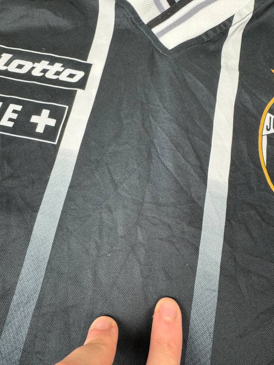 Lotto Sport Vintage Lotto Juventus 2000 2001 Training Shirt Jersey Size US L / EU 52-54 / 3 - 6 Thumbnail