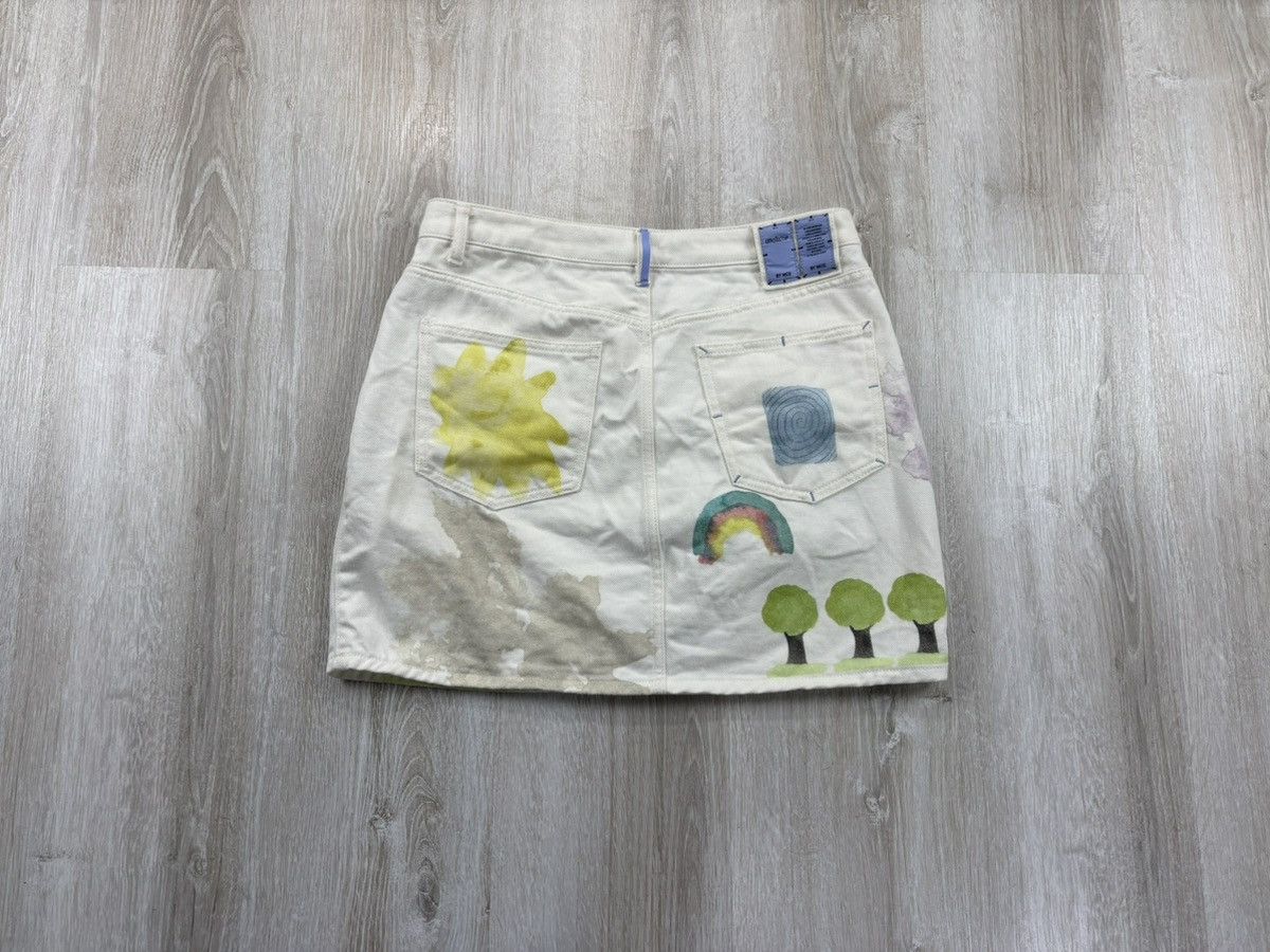 Alexander McQueen × Japanese Brand Womens denim skirt Alexander Mcqueen Size 30 Size 26" / US 2 / IT 38 - 9 Thumbnail