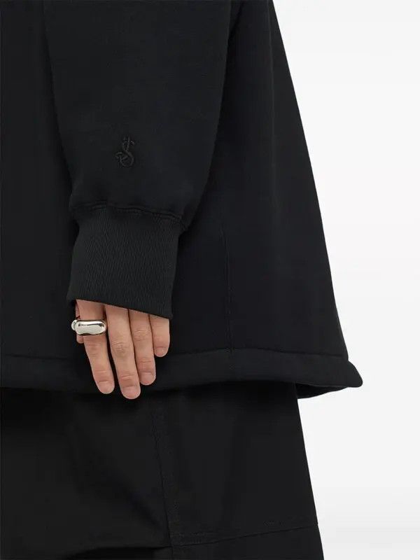 Jil Sander o1w1db10825 Sweatshirts & Hoodies in Black Size US XL / EU 56 / 4 - 5 Thumbnail