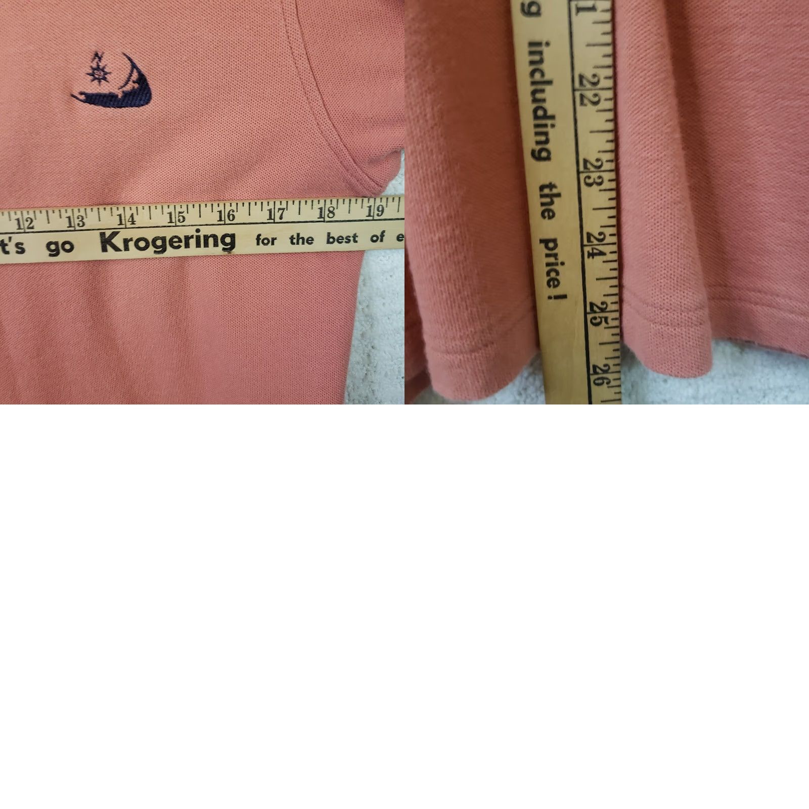 Tommy Bahama Tommy Bahama Polo Shirt Orange Men’s Short Sleeve Collared Golf Knit Cotton Spandex Embroidered Size L Regular Size L / US 10 / IT 46 - 9 Thumbnail