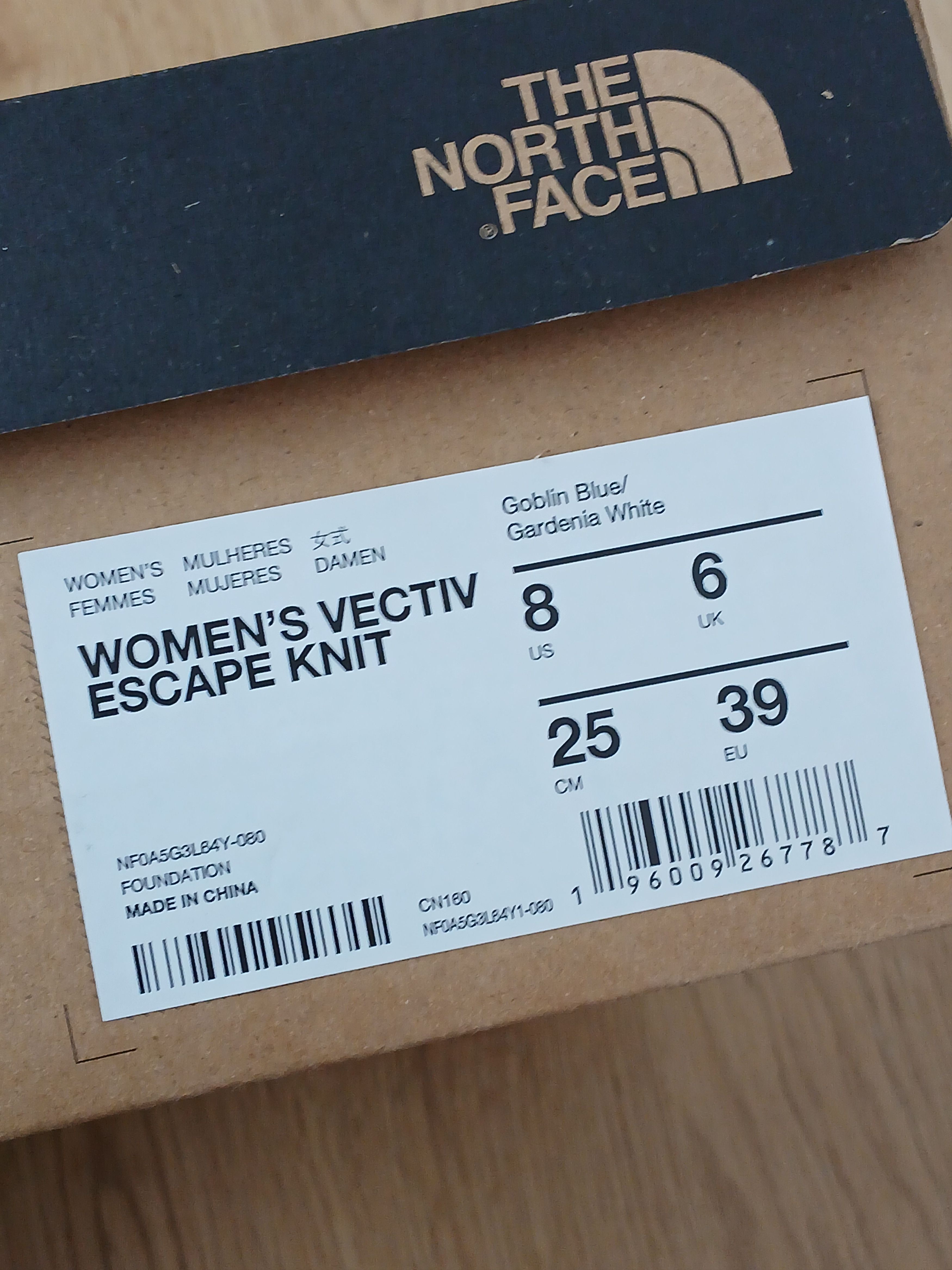 The North Face New The North Face Vectiv Escape Knit Sneakers Size US 8 / IT 38 - 10 Thumbnail