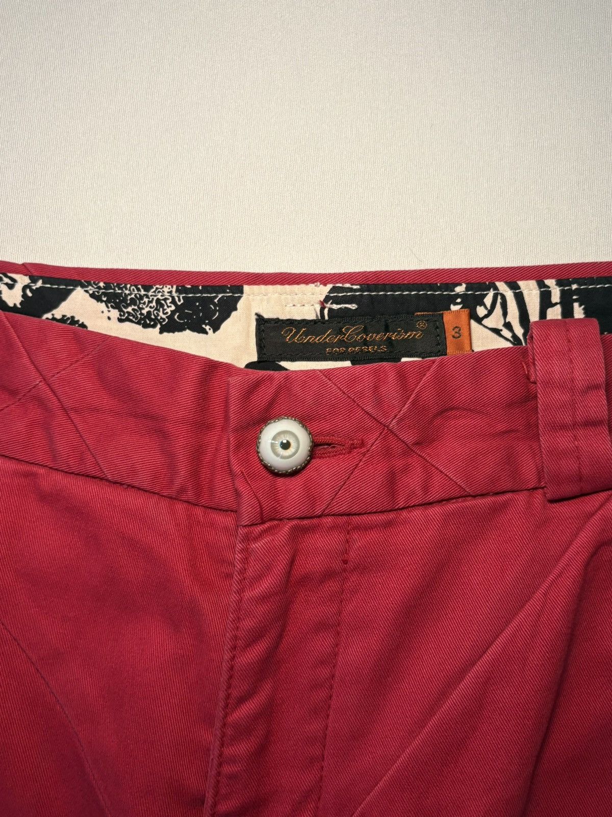 Undercover Undercover SS05 “But Beautiful II” Prosthetic Eyeball Pants Size US 34 / EU 50 - 4 Thumbnail
