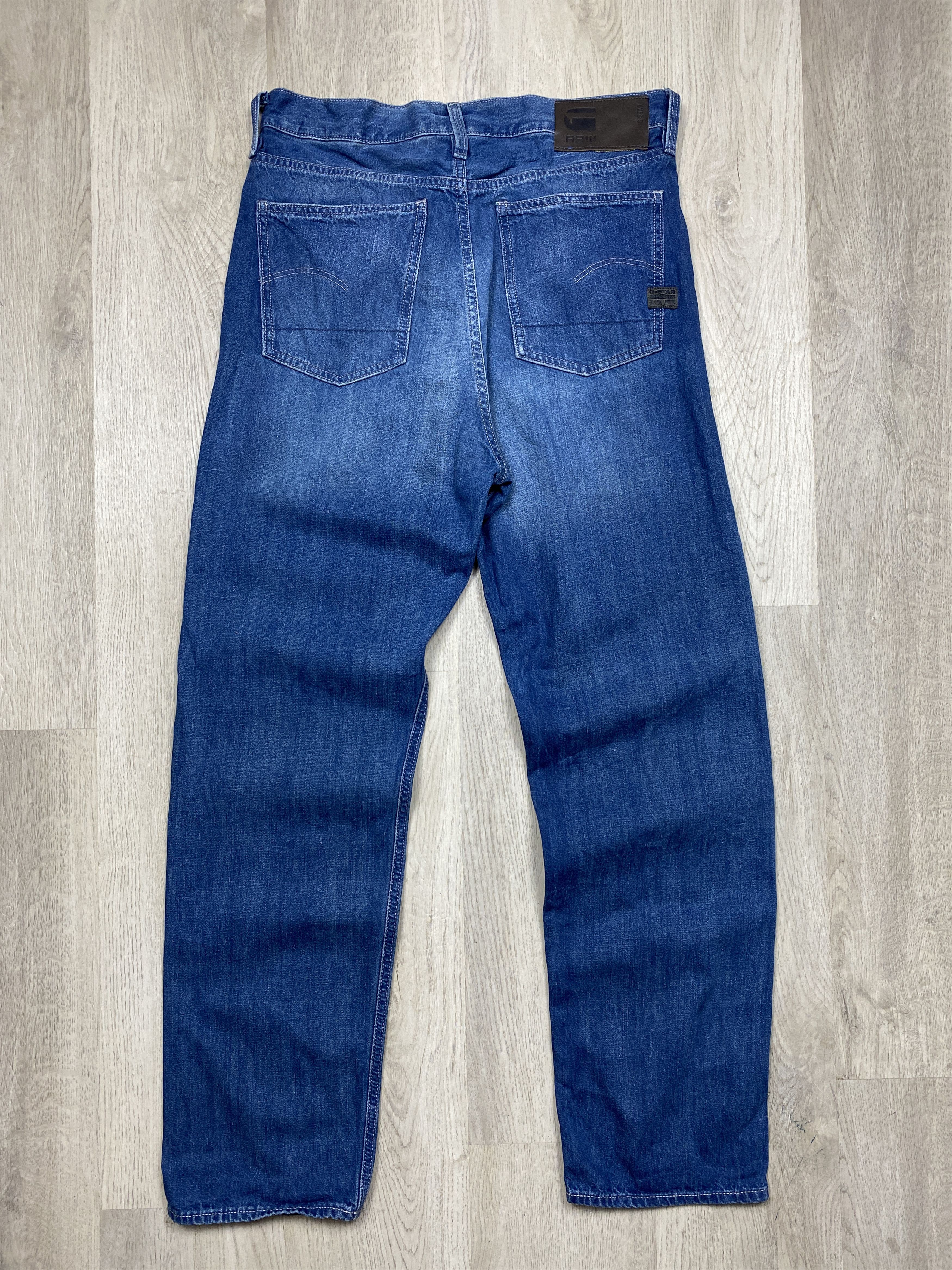 G-Star G Star Raw Vintage Mens Relaxed Straight Denim Pants Jeans Size US 31 - 7 Thumbnail