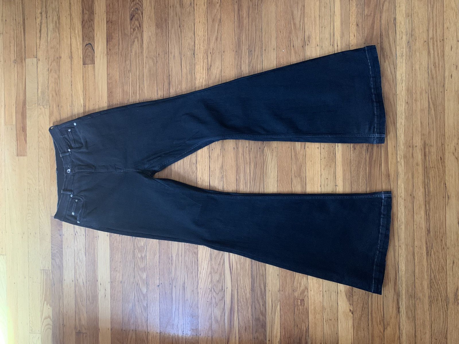 Rick Owens Drkshdw Bolan Bootcut Denim Black | Grailed