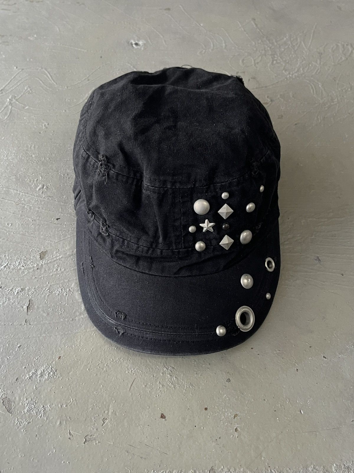 If Six Was Nine Distressed Studded Gothic Punk Vkei Cadet Patrol Undercover Size ONE SIZE - 2 Thumbnail