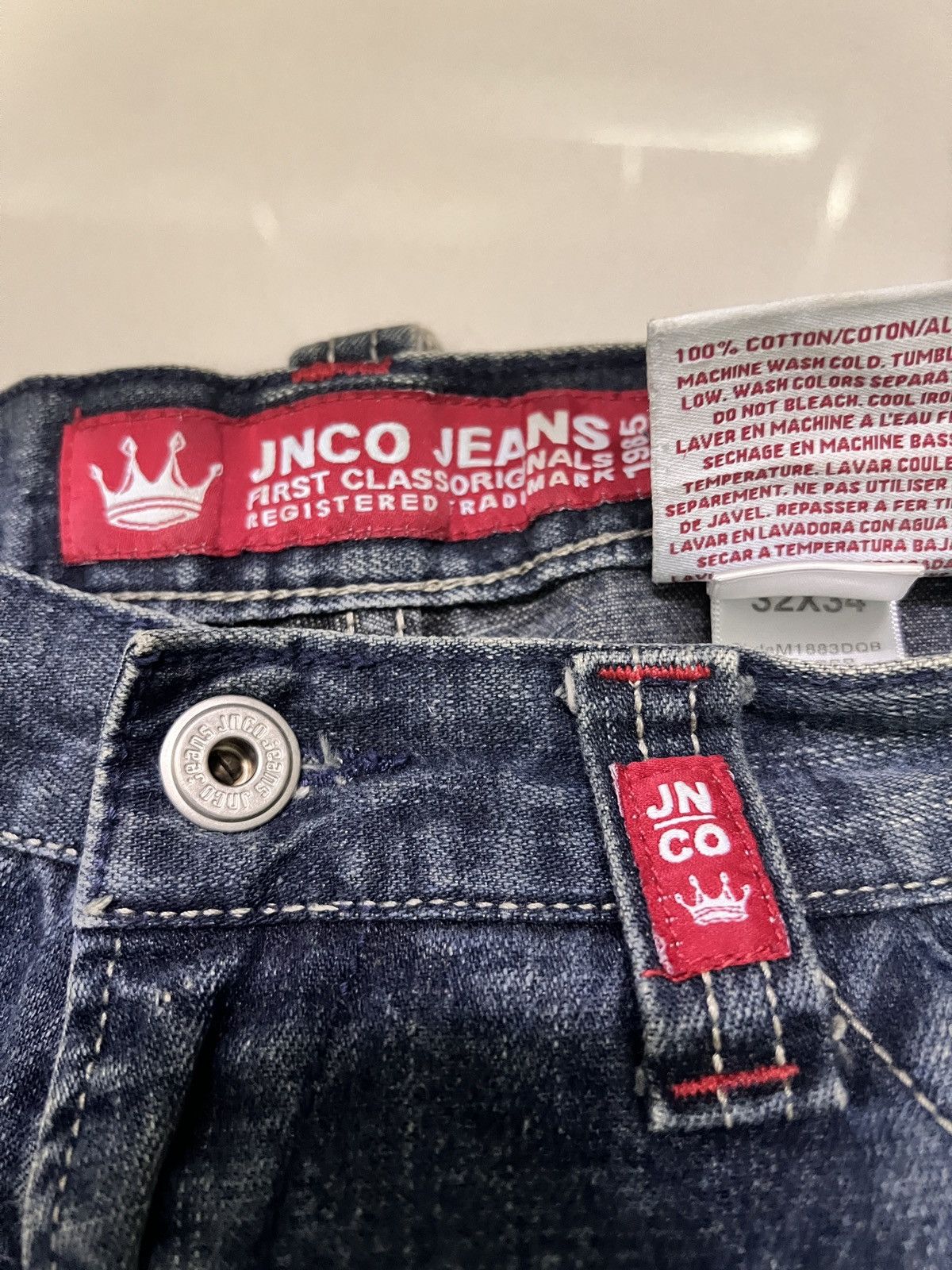 JNCO Vintage JNCO Dragon Baggy Jeans Size US 32 / EU 48 - 12 Thumbnail