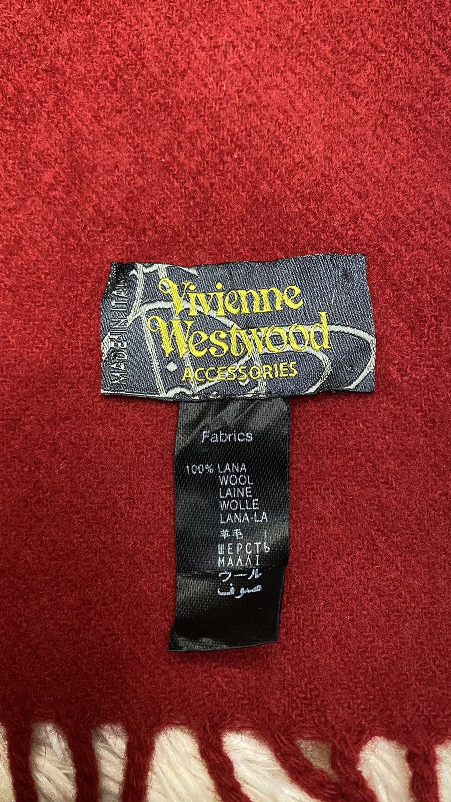 Vintage × Vivienne Westwood Vintage X Vivienne Westwood Muffler / Scarf / Neckwear Size ONE SIZE - 5 Thumbnail